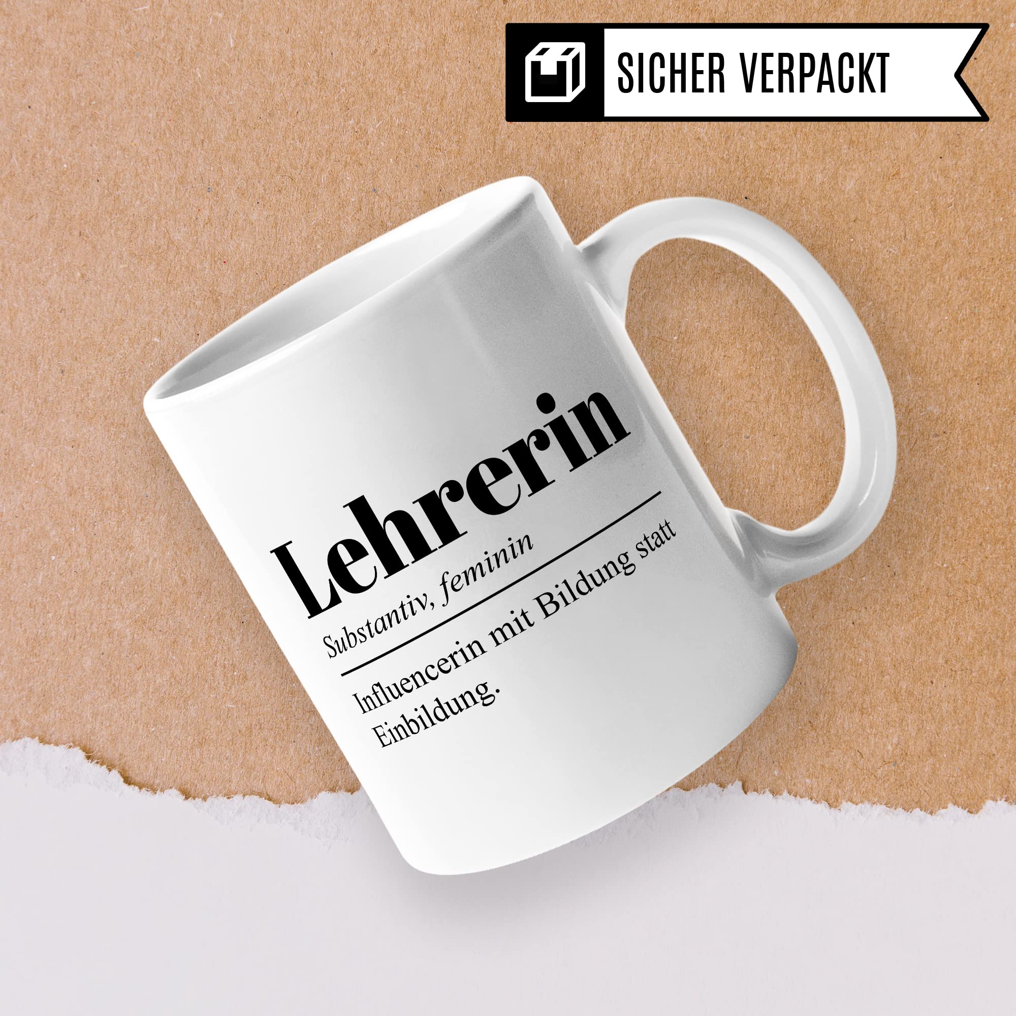 Tasse Lehrerin Geschenk lustig Kaffee-Tasse Kaffee-Becher Lehrerin Geschenkidee Grundschule Tasse Abschied Lehrerin Abschiedsgeschenk Gymnasium