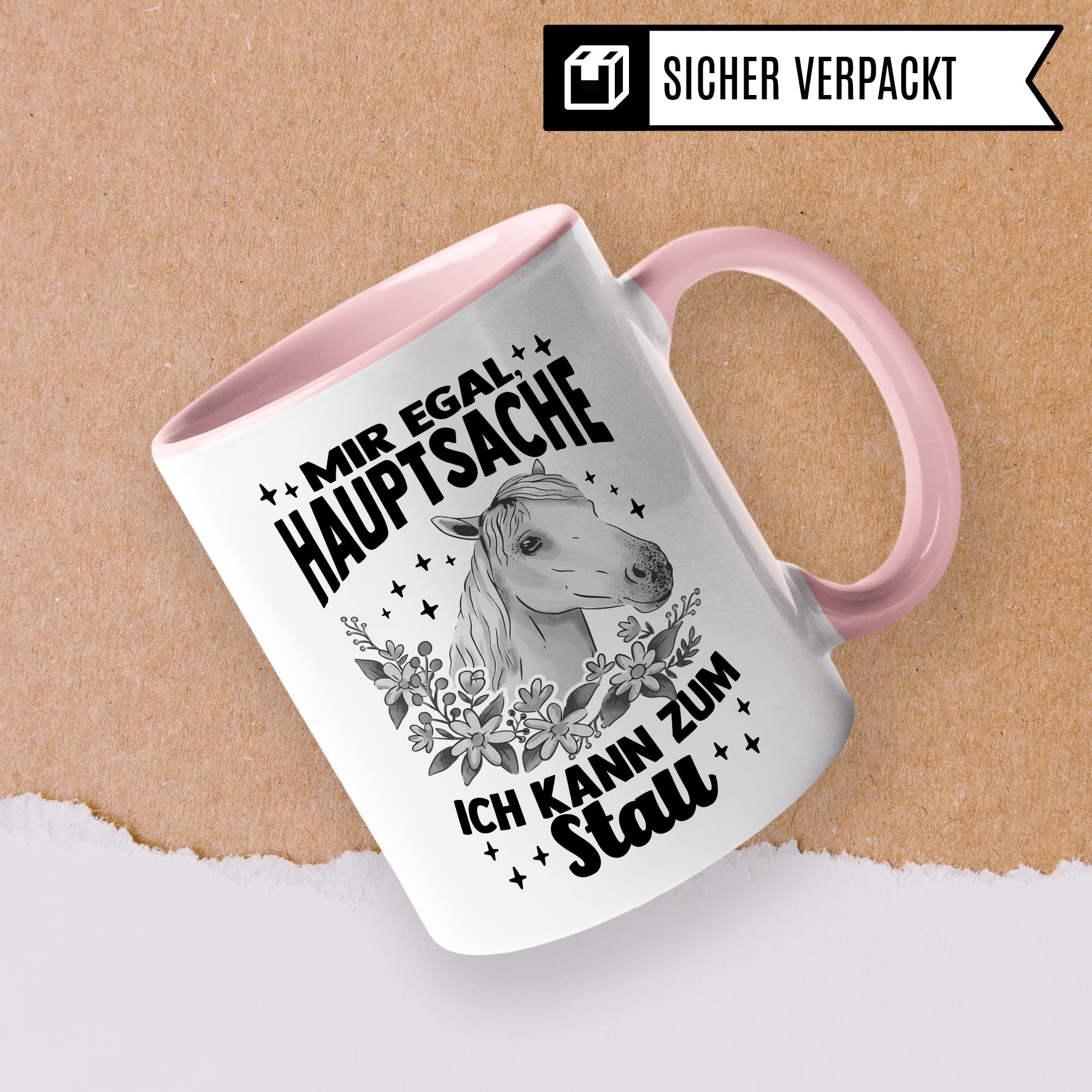 Tasse Pferd Stall Pferde Kaffeetasse Reiterin Kaffee-Becher Reiten bester Freund Vierbeiner Teetasse Pferdemädchen Stallmädchen Pferdeliebhaber Geschenk Geschenkidee Reiter