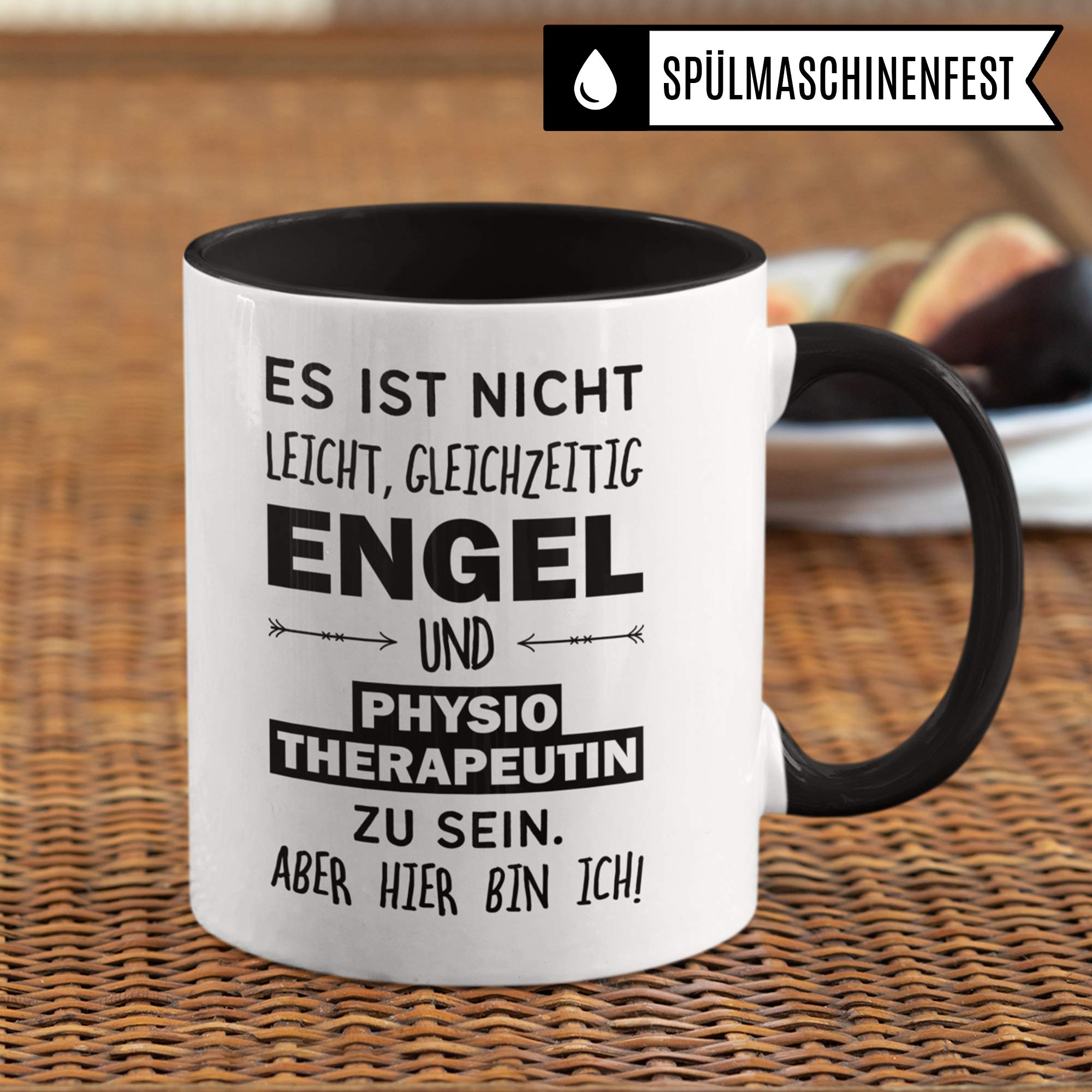 Tasse Physiotherapeutin, Geschenke Physiotherapeuten, Physiotherapie Kaffeetasse Geschenkidee, Kaffeebecher Physio Praxis Krankengymnastin Geschenk Physiotherapeut Frauen Becher