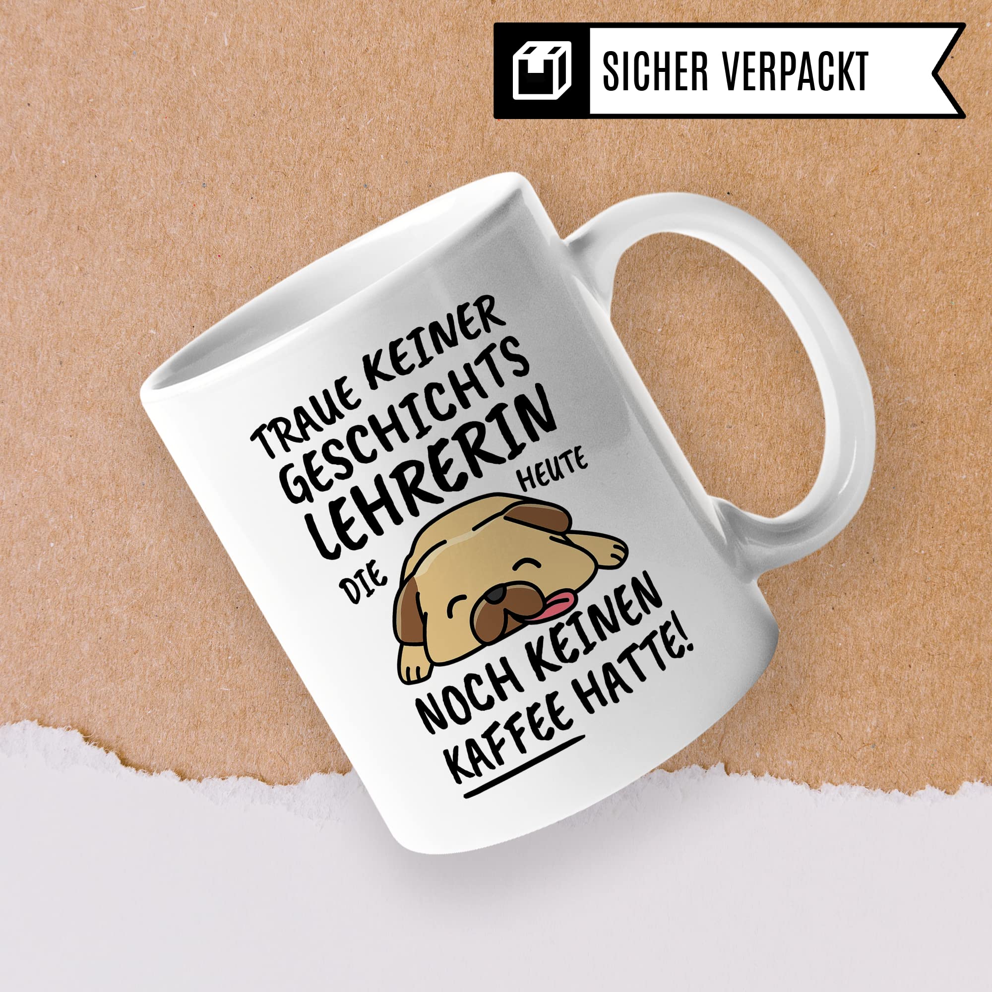 Tasse Geschichtslehrerin lustig Geschichtslehrerin Geschenk Beruf Spruch Kaffeebecher Geschichtslehrerinnen Geschenkidee Schule Geschichte Lehrende Lehrerin Kaffee-Tasse Teetasse Becher