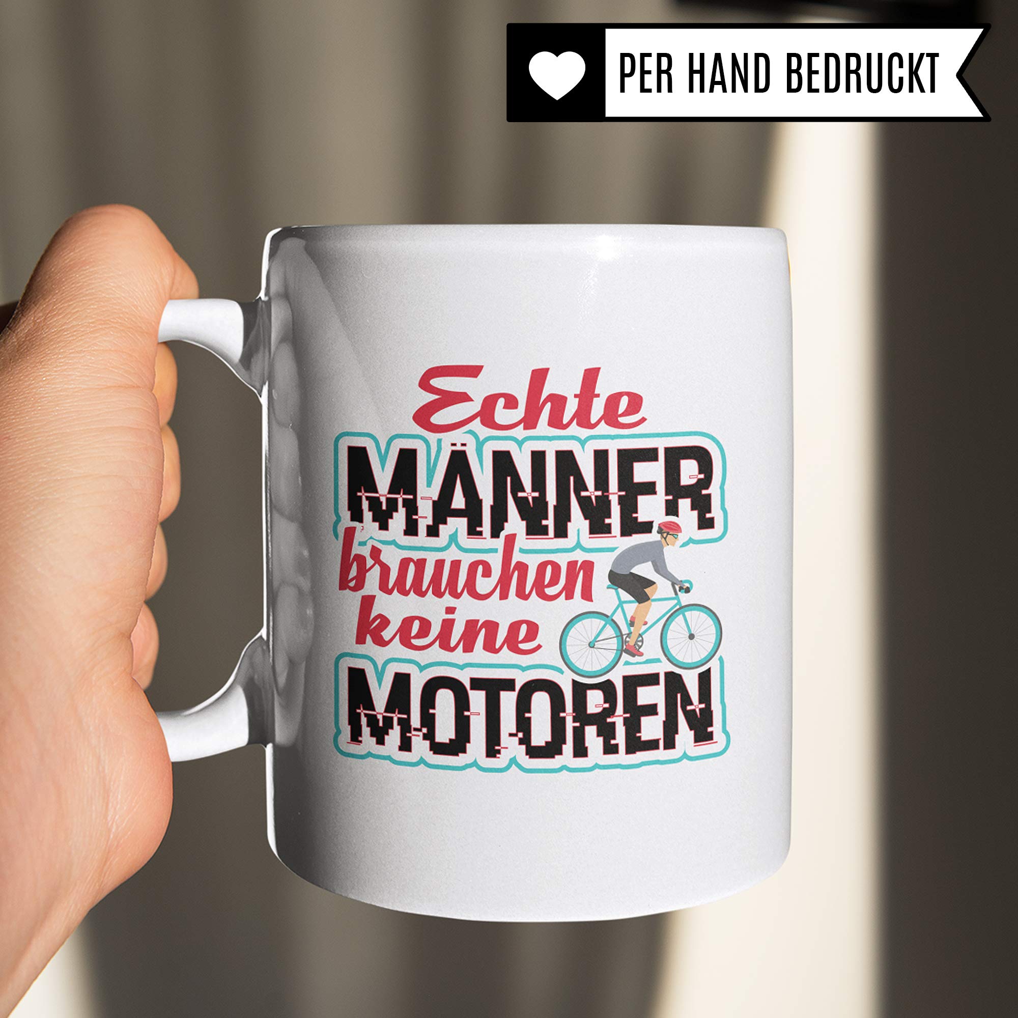 Pagma Druck Fahrrad Geschenk, Fahrrad Tasse, Geschenkidee Fahrradfahrer Fahrräder Rennrad Becher, Kaffeetasse Radfahrer Mountainbike Fahrradmotiv Mountainbiker Radfahren Kaffeebecher