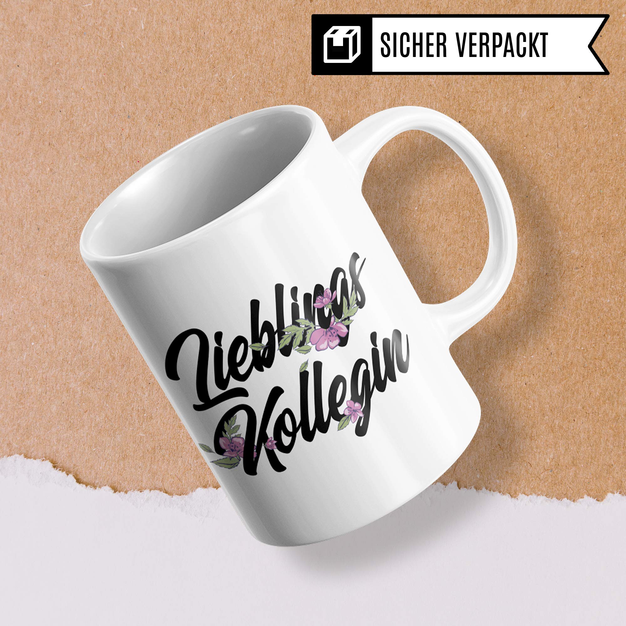 Pagma Druck Kollegin Tasse - Abschiedsgeschenk Kollegin Geschenk Abschied - Lieblings Kollege Büro Arbeitskollegin Kaffeetasse