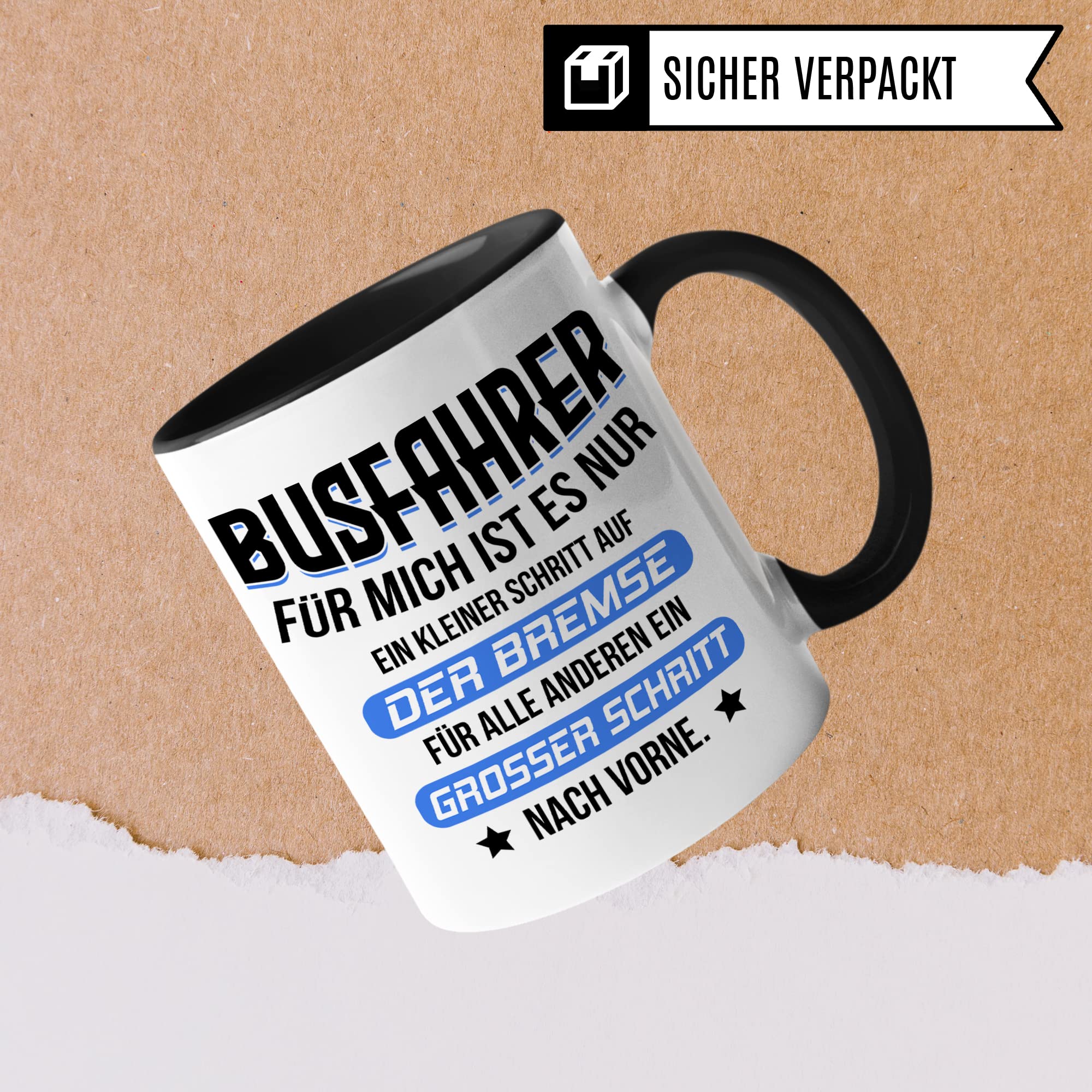 Busfahrer Tasse, Bus Fahrer Beruf Becher, Autobusfahrer Geschenkidee, Kollegen Geschenk, Kaffeetasse Humor Witz Geschenk für Bus Fahrer, Kaffeebecher für Männer