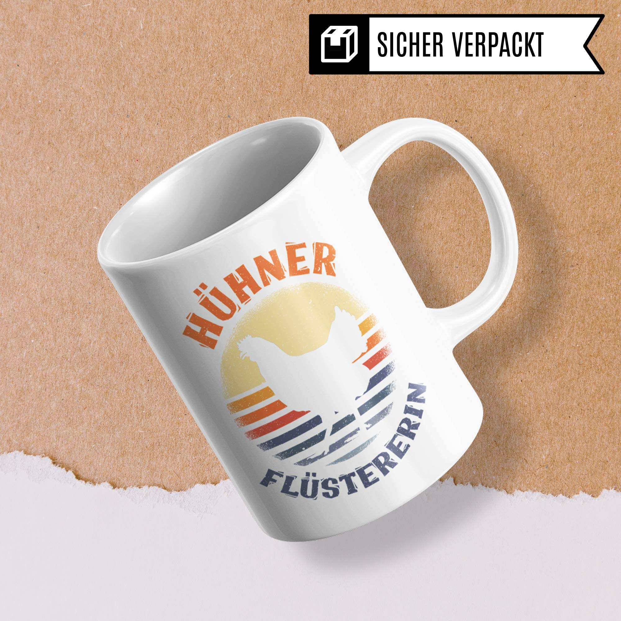 Pagma Druck Hühner Tasse Geschenk, Frauen Huhn Geschenkidee Spruch Becher, Kaffeetasse Hühnerstall Hühnerhof Hühnerzüchter Hühnerhalter Motiv