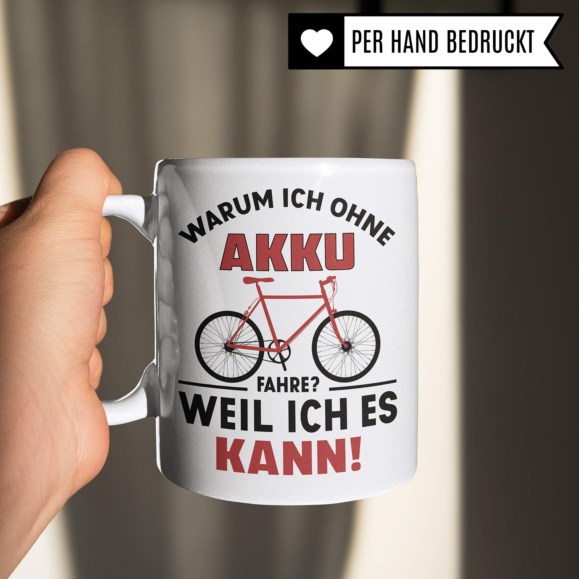 Pagma Druck Fahrrad Tasse lustig, Geschenk Fahrradfahrer Männer, Becher Fahrradmotiv Fahrräder, Rennrad Mountainbike Fahrrad Geschenkideen lustig Radsport Radfahren Radfahrer Kaffeetasse