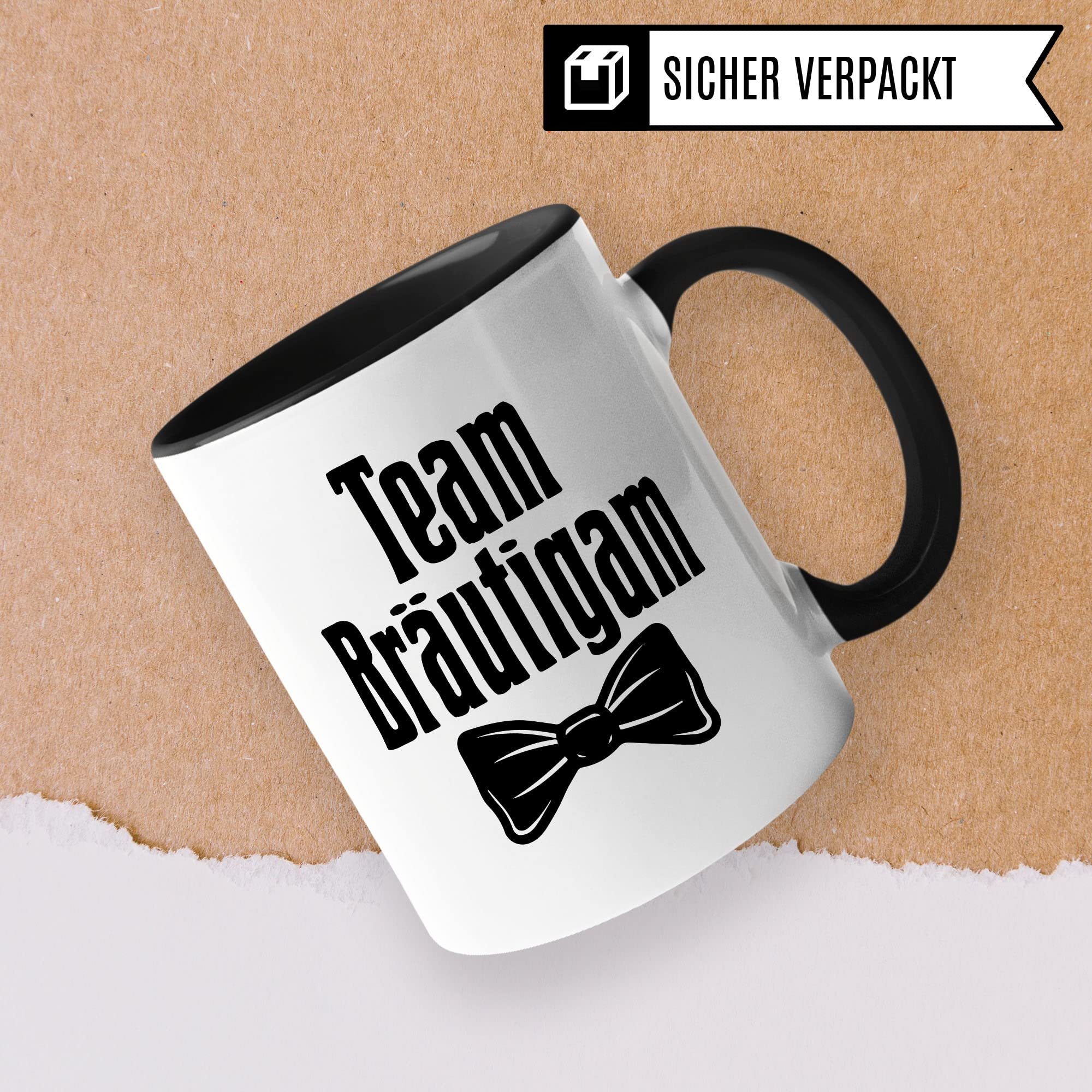 Trauzeuge fragen Team Bräutigam Motiv Geschenk Freund Trauzeuge süßes Motiv schöne Geschenkidee Kaffeetasse Teebecher Hochzeit Trauung Kaffee-Becher