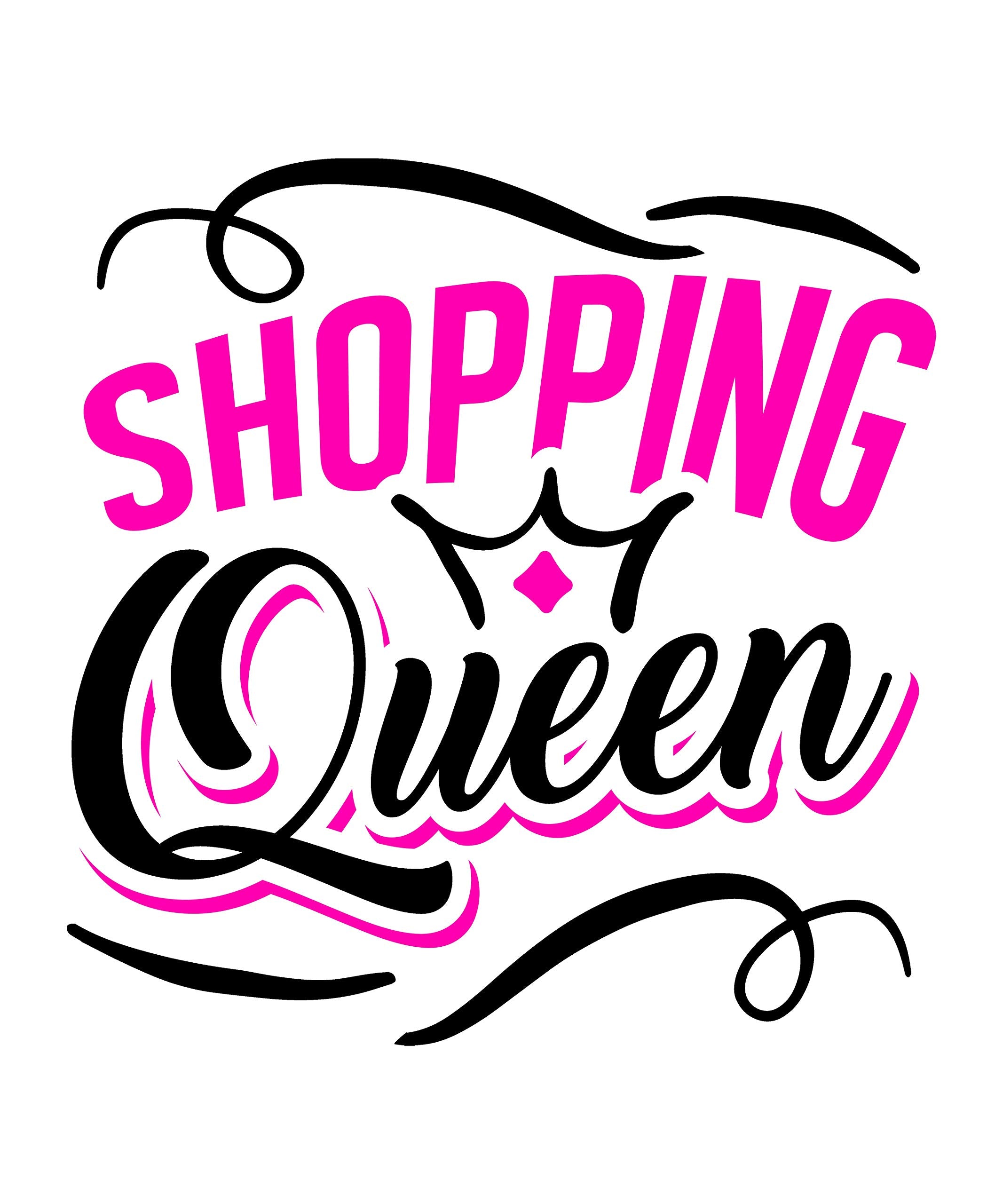 Pagma Druck Shopping Queen Tasse, Shopping Geschenk Becher, Shoppen Einkaufen Frauen Geschenkidee, Kaffeetasse Shopping-Queen Einkaufsbummel Shopping Kaffeebecher