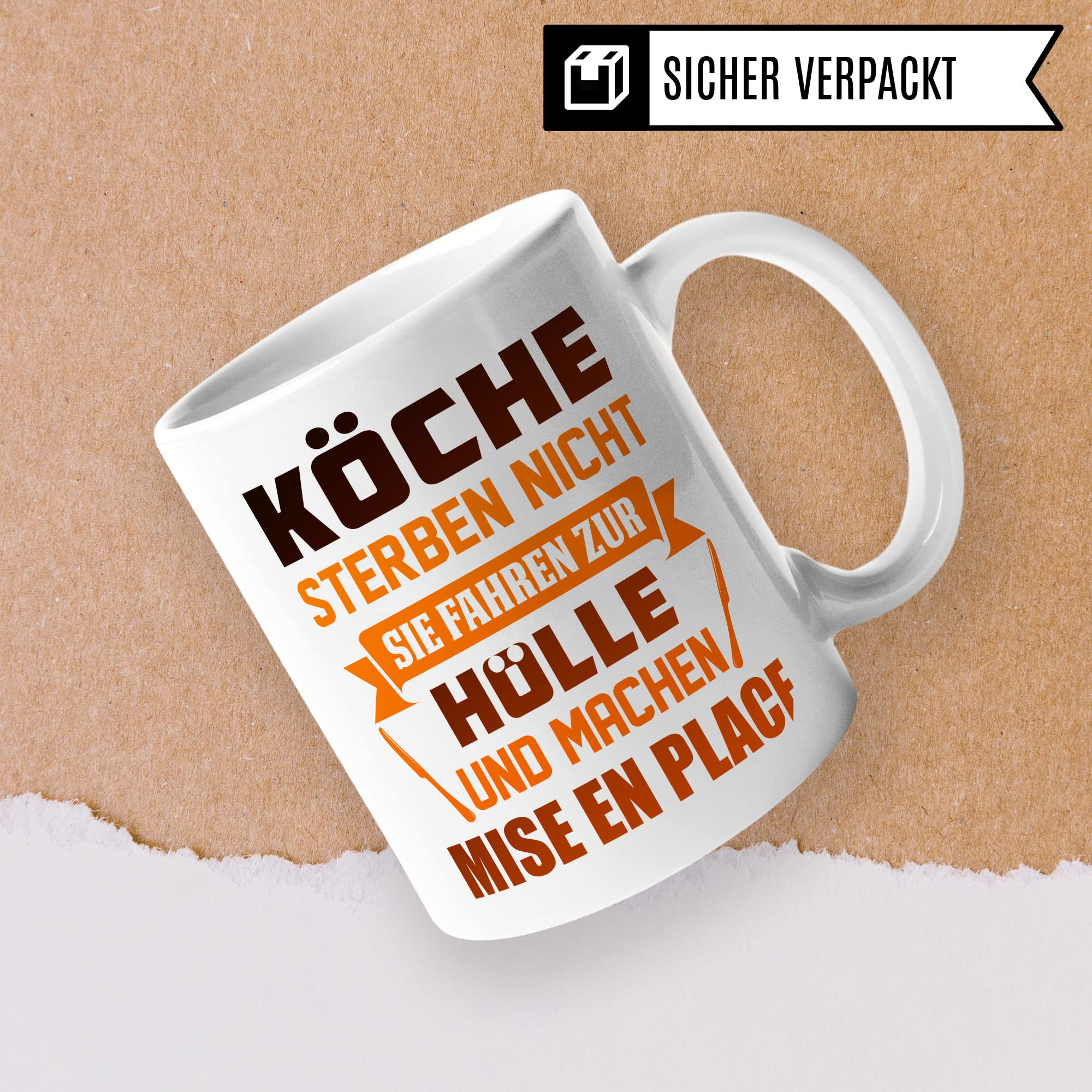 Koch Tasse, Hobbykoch Geschenkidee, Küchenchef Teetasse, Chef Becher, Kaffeetasse Humor Witz Geschenk für Köche, Küche Kaffeebecher