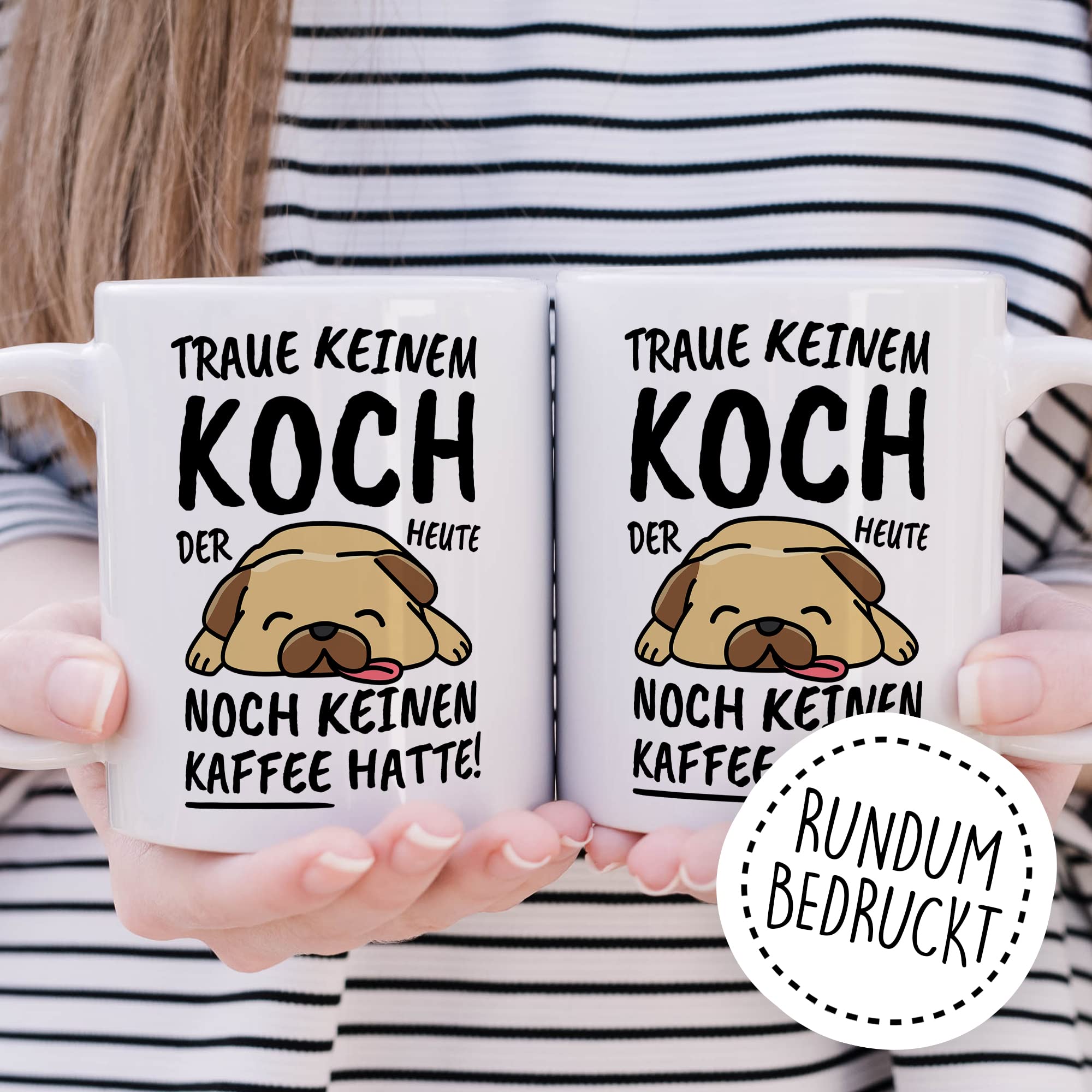 Tasse Koch lustig Koch Geschenk Beruf Spruch Kaffeebecher Köche Geschenkidee Kochen Gastronom Essenszubereiter kochen Küche Kaffee-Tasse Teetasse Becher