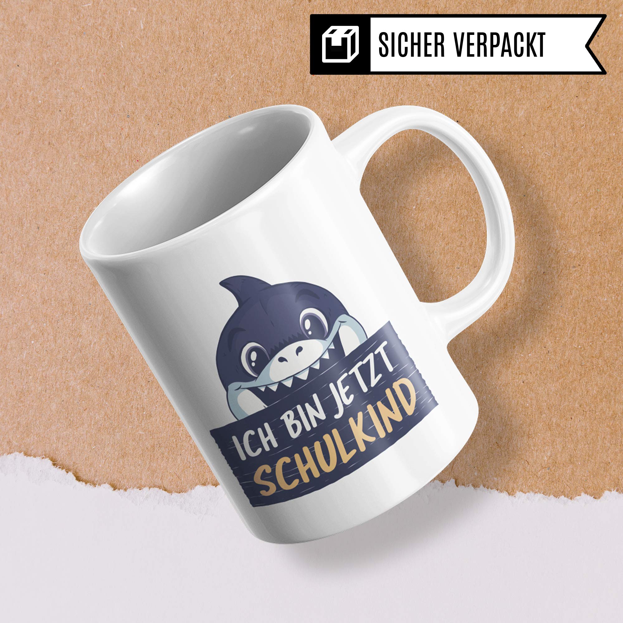 Pagma Druck Einschulung Tasse, Geschenke Schulanfang Junge, Schulbeginn Schulstart Grundschule Teetasse, Schulkind Becher Einschulung Geschenk, Geschenkidee für Erstklässler Schultüte Inhalt