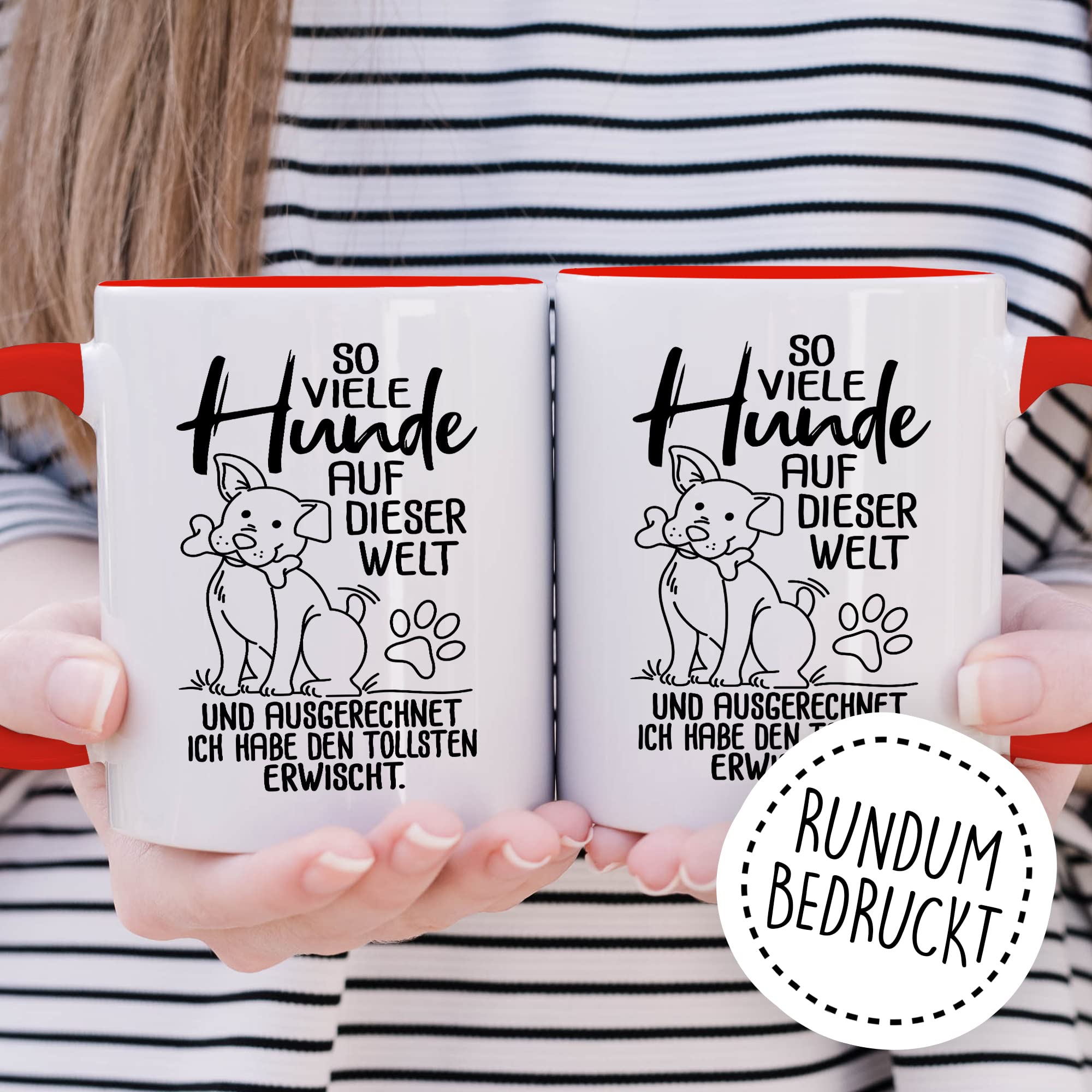 Tasse Hundebesitzer Geschenk, So viele Hunde auf dieser Welt Geschenkidee Hundehalter Kaffeetasse mit Spruch Kaffee-Becher Vierbeiner Tierfreund Hunde-Liebhaber Herrchen Frauchen