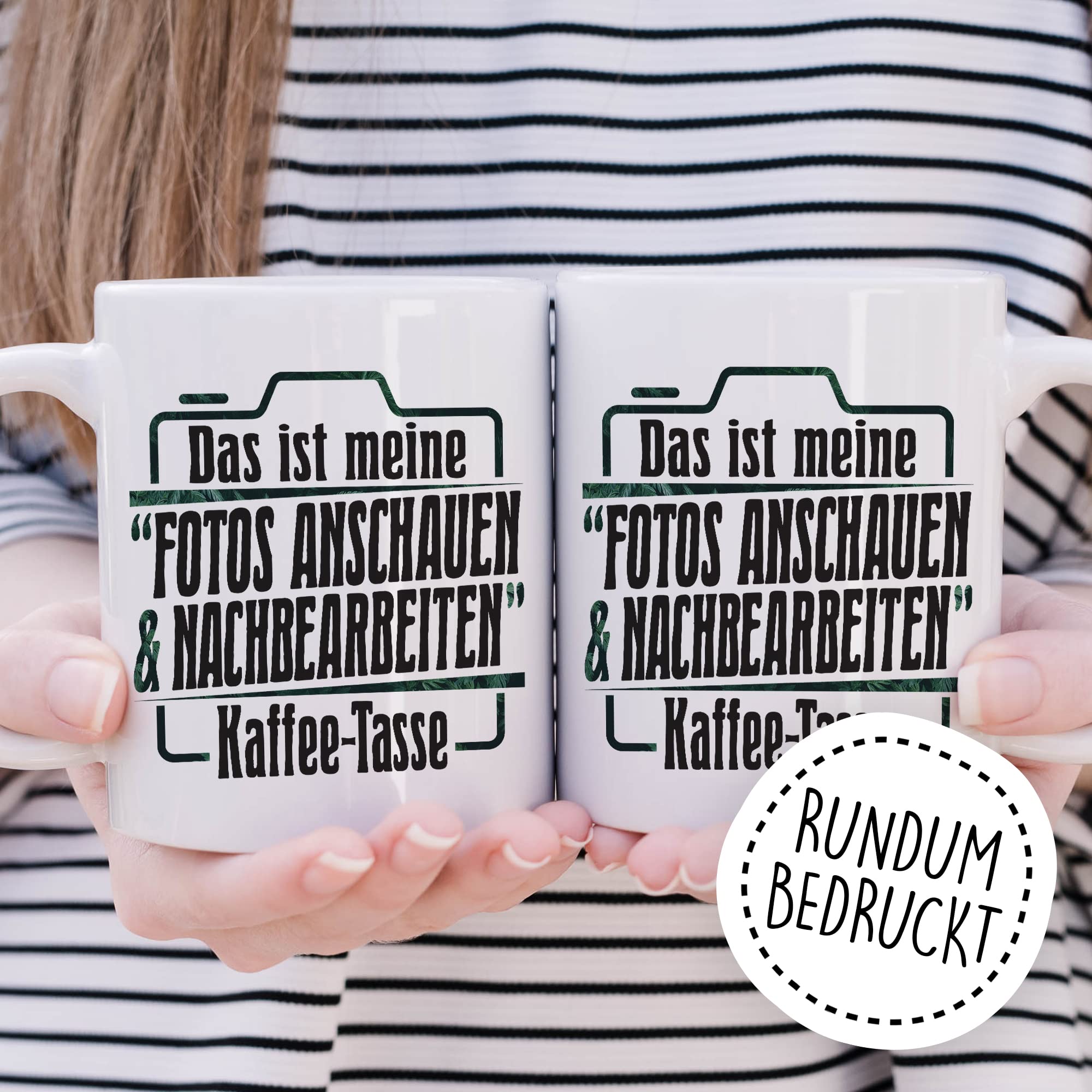 Tasse Fotograf Geschenk, Das ist meine "Fotos anschauen & nachbearbeiten" Kaffee-Tasse Geschenkidee Kaffee-Becher Tasse mit Spruch lustig Kameramann Kamera-Liebhaber