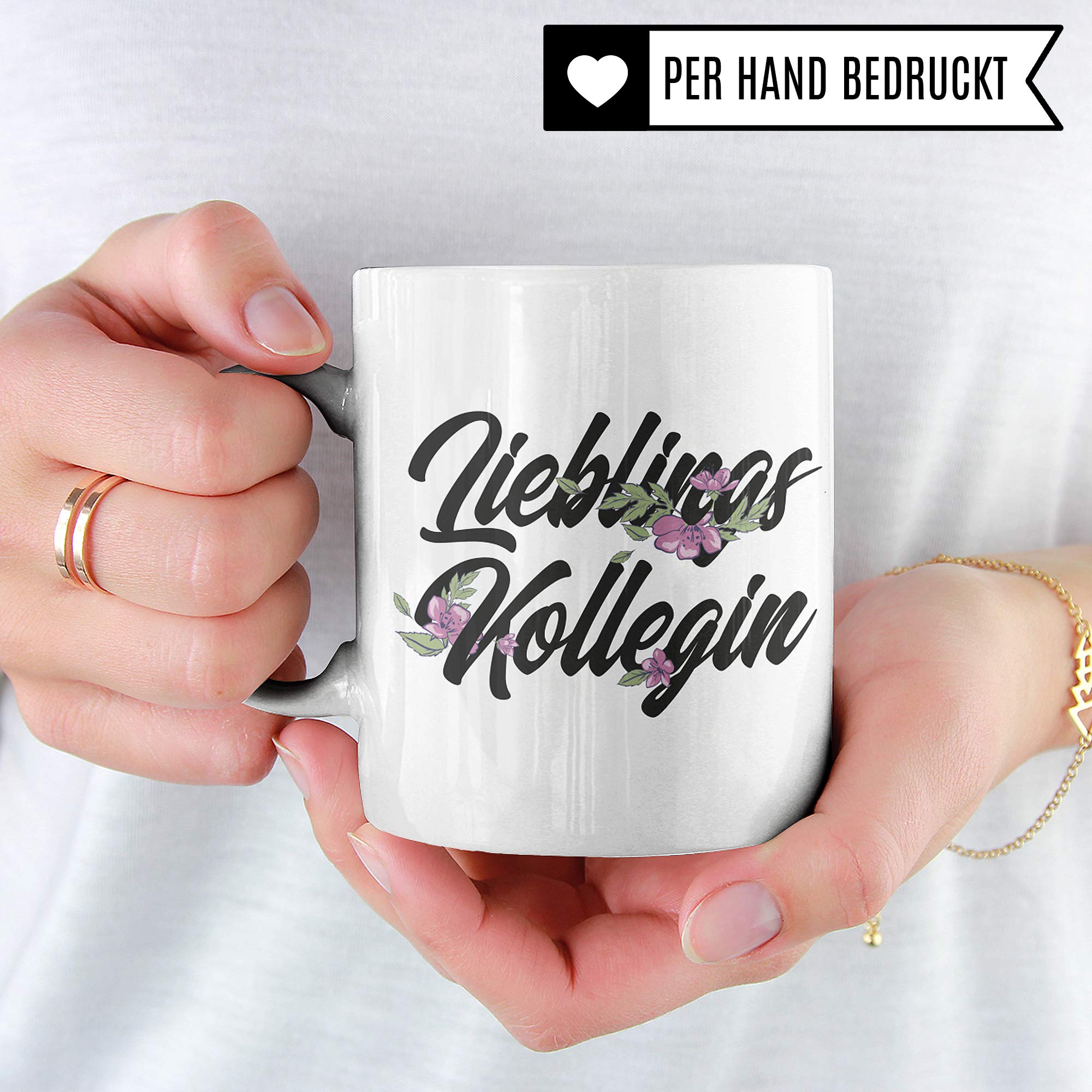 Pagma Druck Kollegin Tasse - Abschiedsgeschenk Kollegin Geschenk Abschied - Lieblings Kollege Büro Arbeitskollegin Kaffeetasse