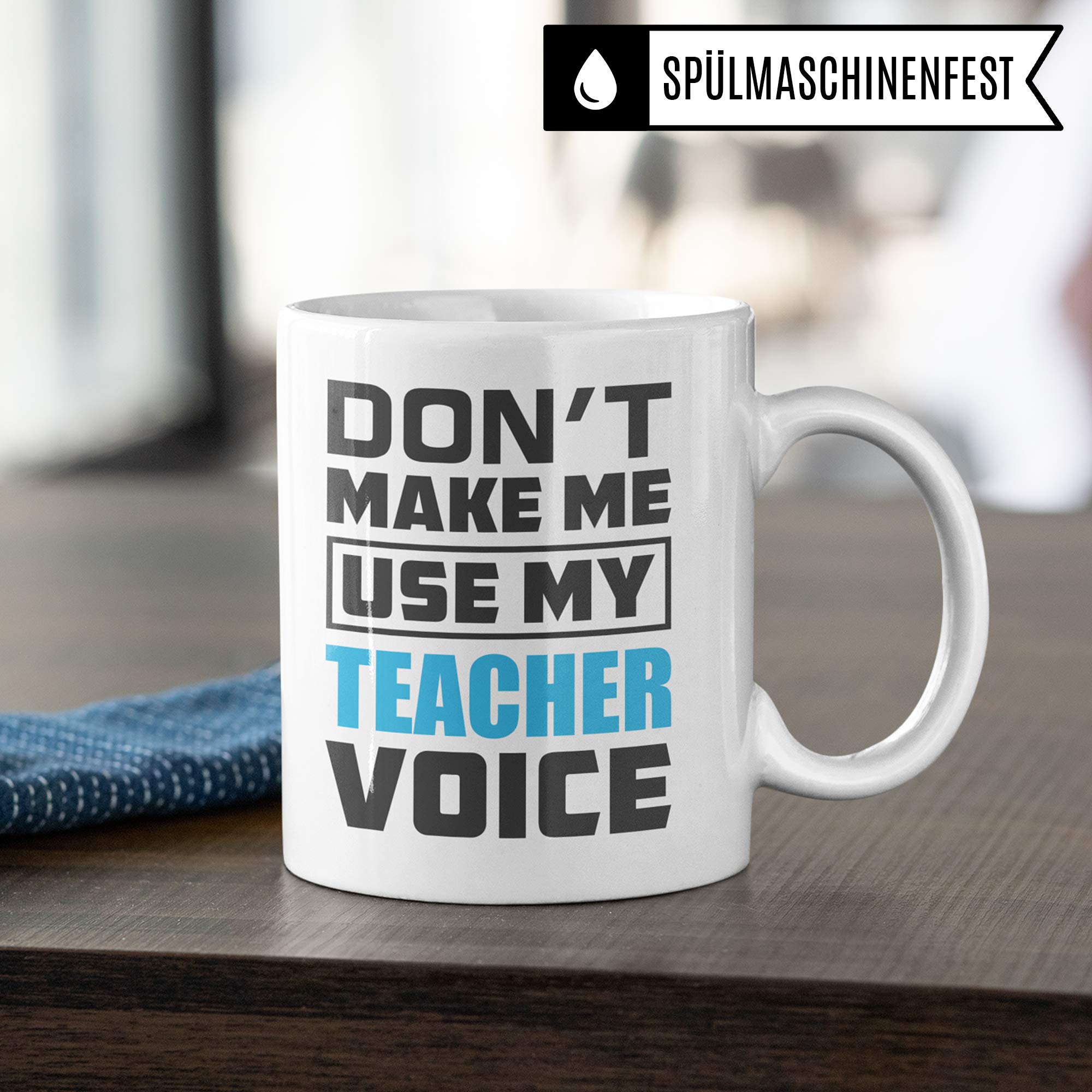 Pagma Druck Tasse Lehrer, Lehrer Geschenk, Geschenk für Lehrer lustig, Kaffeetasse Kaffeebecher Schule Lehrerzimmer Becher, Humor Mathelehrer Deutschlehrer Englischlehrer Englisch Lehrerin