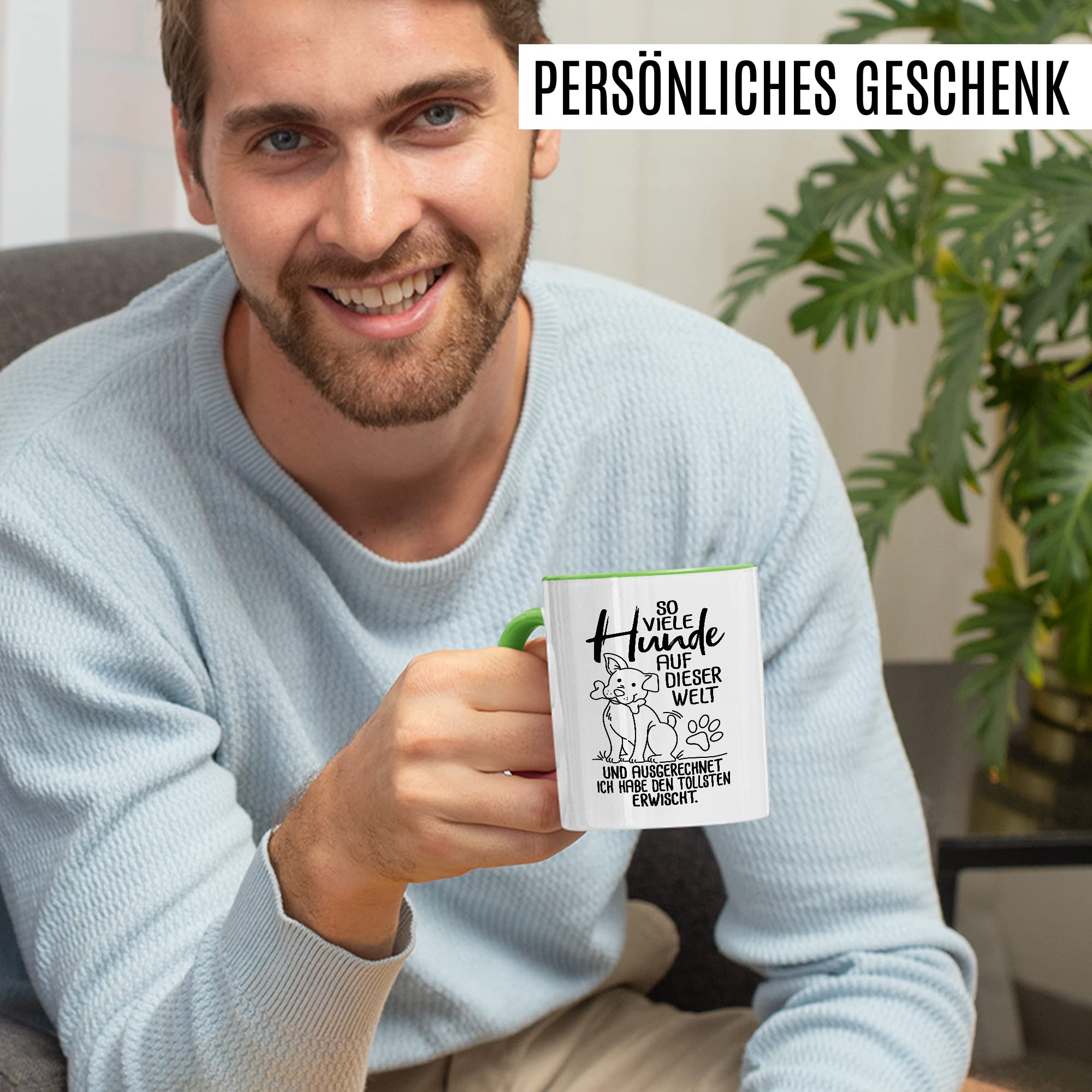 Tasse Hundebesitzer Geschenk, So viele Hunde auf dieser Welt Geschenkidee Hundehalter Kaffeetasse mit Spruch Kaffee-Becher Vierbeiner Tierfreund Hunde-Liebhaber Herrchen Frauchen