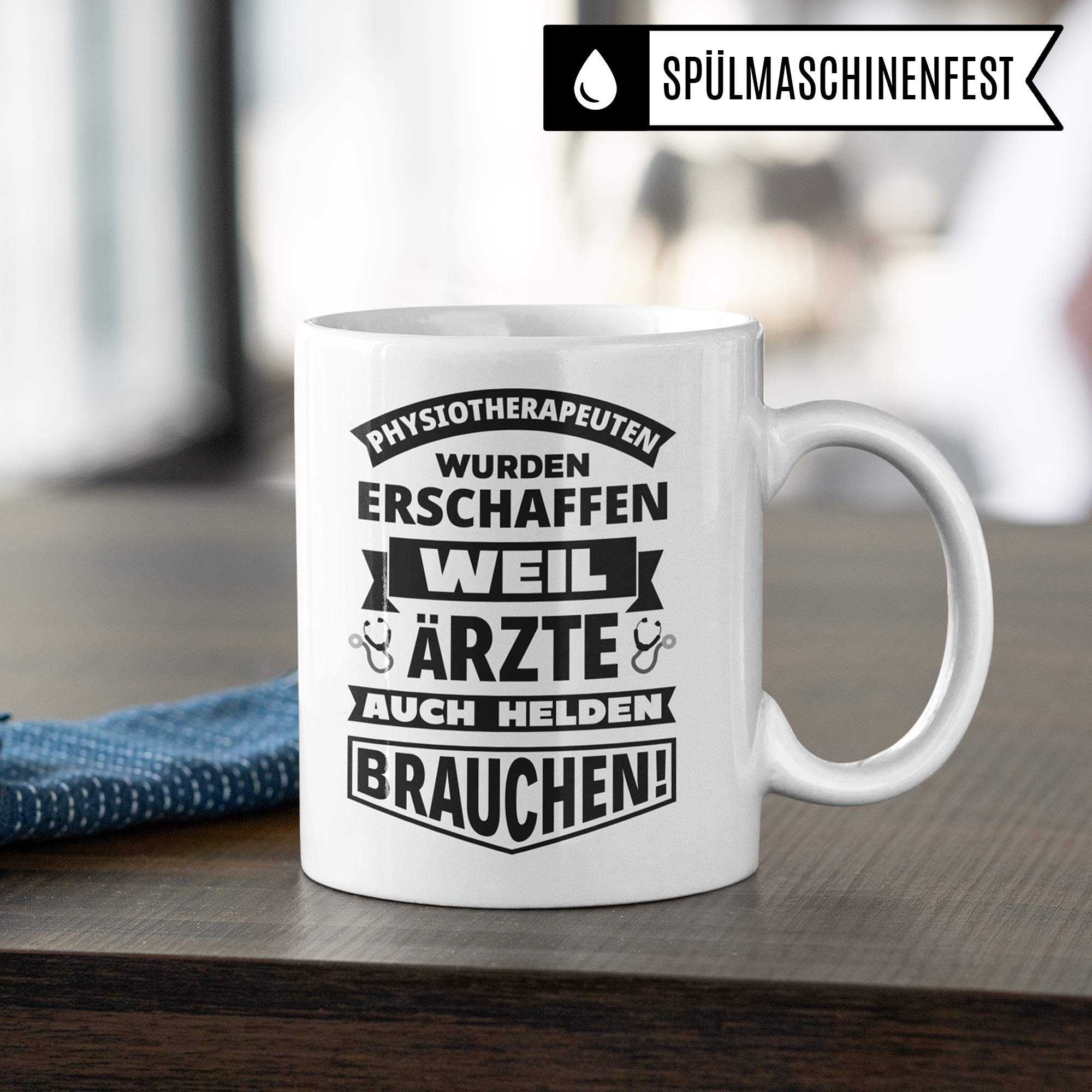 Pagma Druck Tasse Physiotherapeut, Physiotherapie Geschenk Kaffeetasse Spruch, Physio Physiotherapeutin, Krankengymnastik Physiotherapeuten Geschenke Becher Geschenkidee