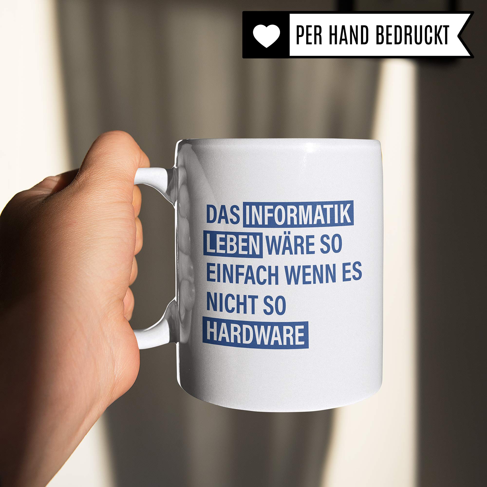 Pagma Druck Informatiker Tasse, Informatiker Geschenk IT Programmierer, Becher Debugging Spruch Programmieren Informatik Geschenkidee, Entwickler Admin Coder Developer Programmer Kaffeetasse lustig