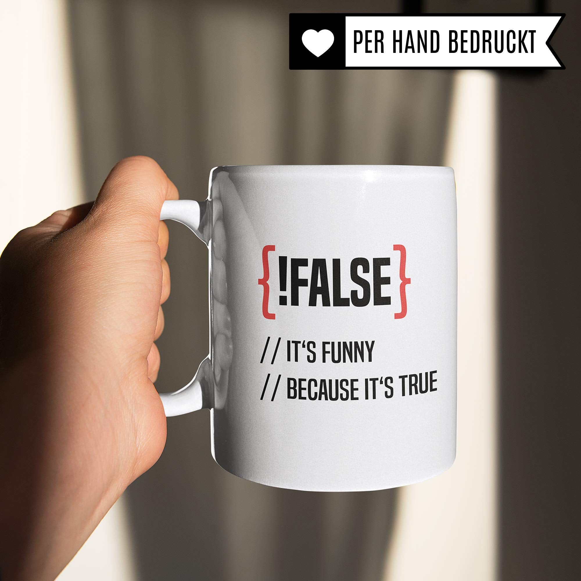 Pagma Druck Informatiker Tasse, IT Geschenk Programmierer lustig, Becher Debugging Spruch Programmieren Informatik Geschenkidee, Entwickler Admin Coder Developer Programmer Kaffeetasse