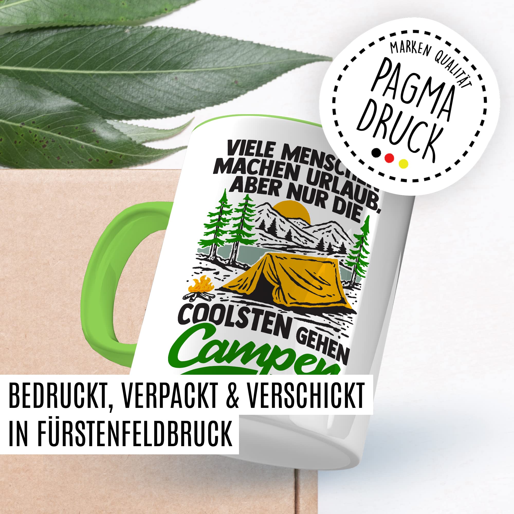 Reisen Tasse Wohnmobil Becher Roadtrip Kaffeetasse Camping Geschenk Urlaub Camper Kaffee-Becher Geschenkidee Outdoorfans Bagpacking Zelt Zelten Abenteuer Outdoor Spruch Weltreise Urlaub