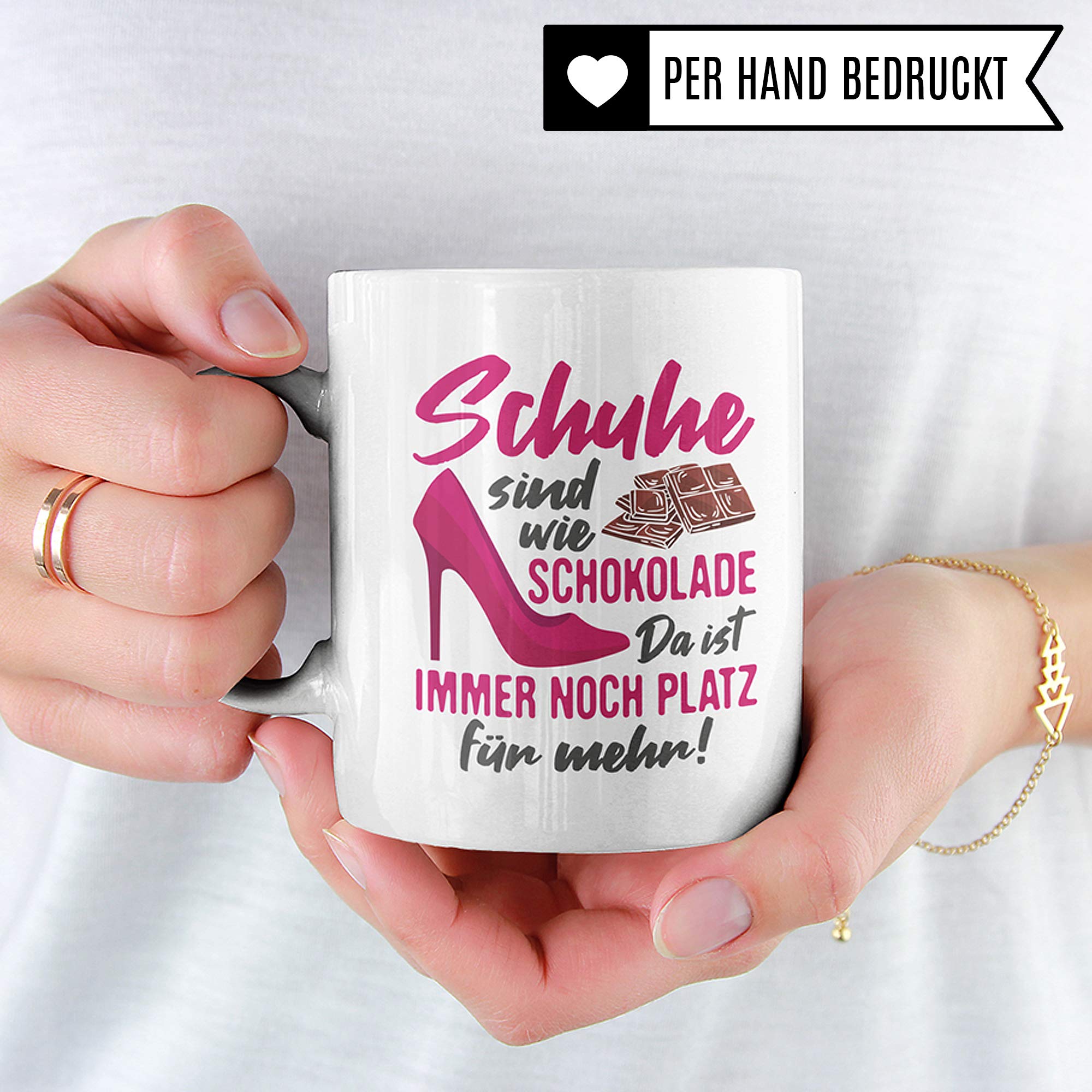 Pagma Druck Tasse Shopping, Shopping Queen Geschenk Becher, Shoppen Einkaufen Frauen Geschenkidee, Kaffeetasse Shopping is My Cardio Spaß Kaffeebecher Witz