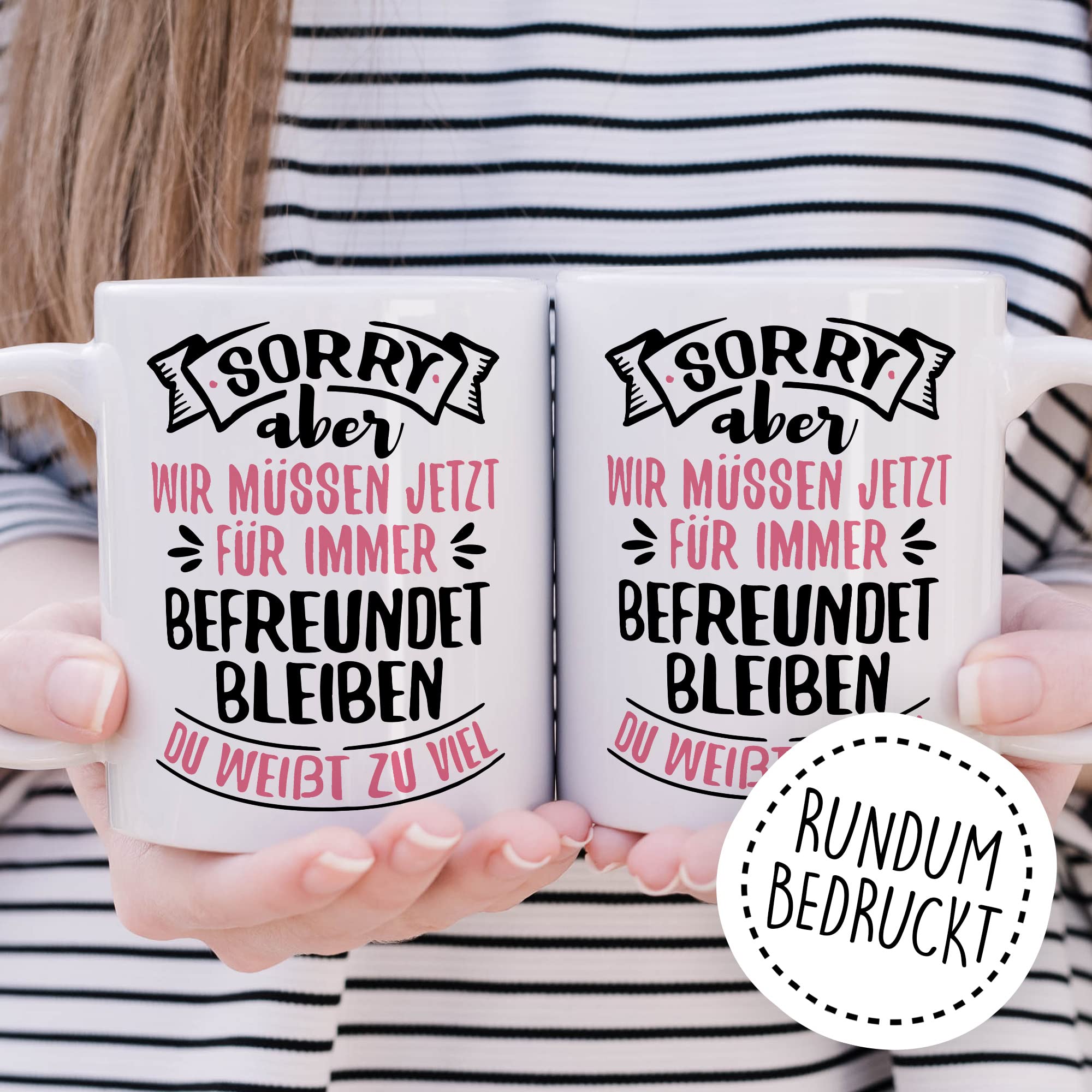 Abschied Tasse Abschiedsgeschenk Kaffeetasse Du weißt zu viel Spruch lustiger Kaffee-Becher Jobwechsel Kollege Kollegin Ruhestand Geschenkidee Rente Geschenk Humor Freunde bleiben