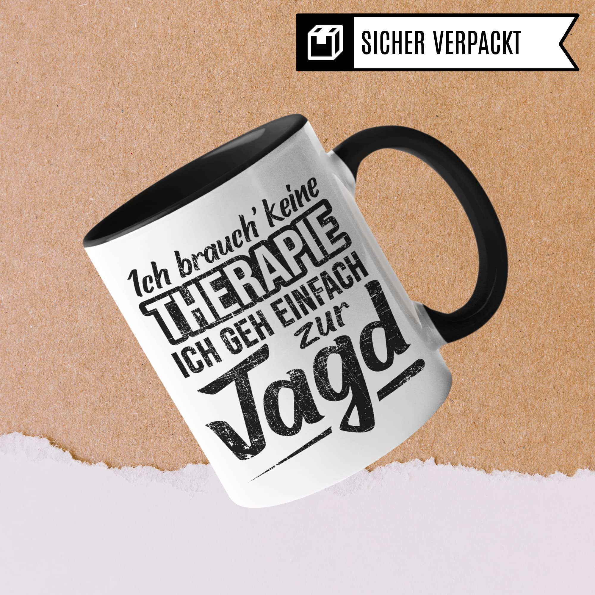 Jagd Geschenk, Kaffeetasse Humor Witz Geschenk für Jägerei, Jäger Jägerin Tasse Geschenkidee, Kaffeebecher für Männer Frauen Becher lustig