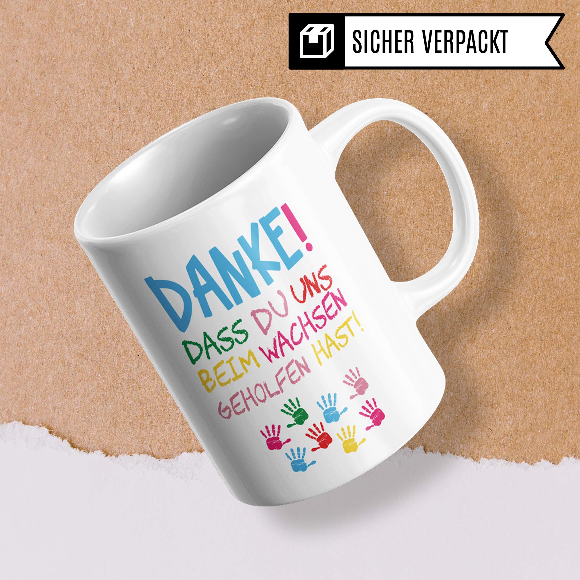 Pagma Druck Erzieherin Tasse, Abschiedsgeschenk Kindergarten, Becher Erzieherin Geschenk, Kaffeetasse Abschied Geschenkidee Kita, Kindergärtnerin Tagesmutter