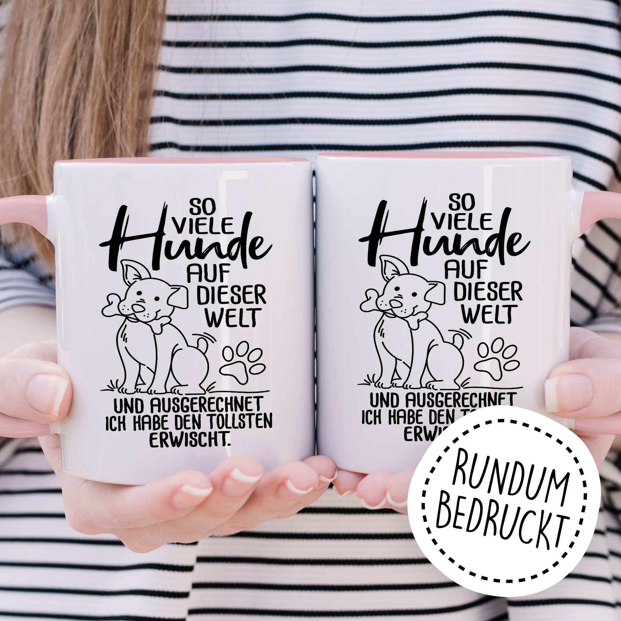 Tasse Hundebesitzer Geschenk, So viele Hunde auf dieser Welt Geschenkidee Hundehalter Kaffeetasse mit Spruch Kaffee-Becher Vierbeiner Tierfreund Hunde-Liebhaber Herrchen Frauchen