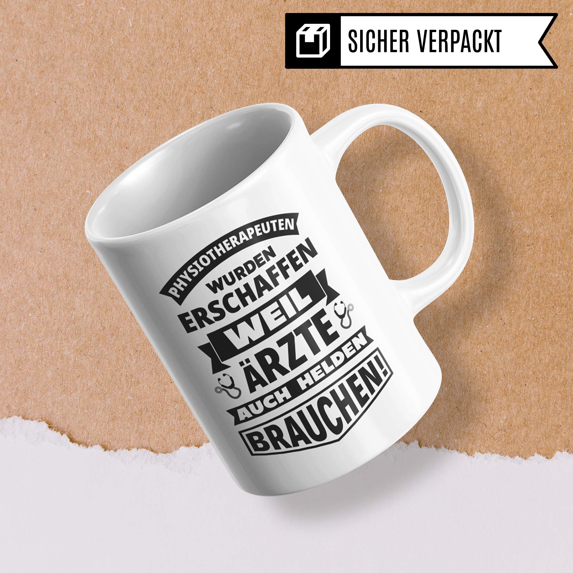 Pagma Druck Tasse Physiotherapeut, Physiotherapie Geschenk Kaffeetasse Spruch, Physio Physiotherapeutin, Krankengymnastik Physiotherapeuten Geschenke Becher Geschenkidee