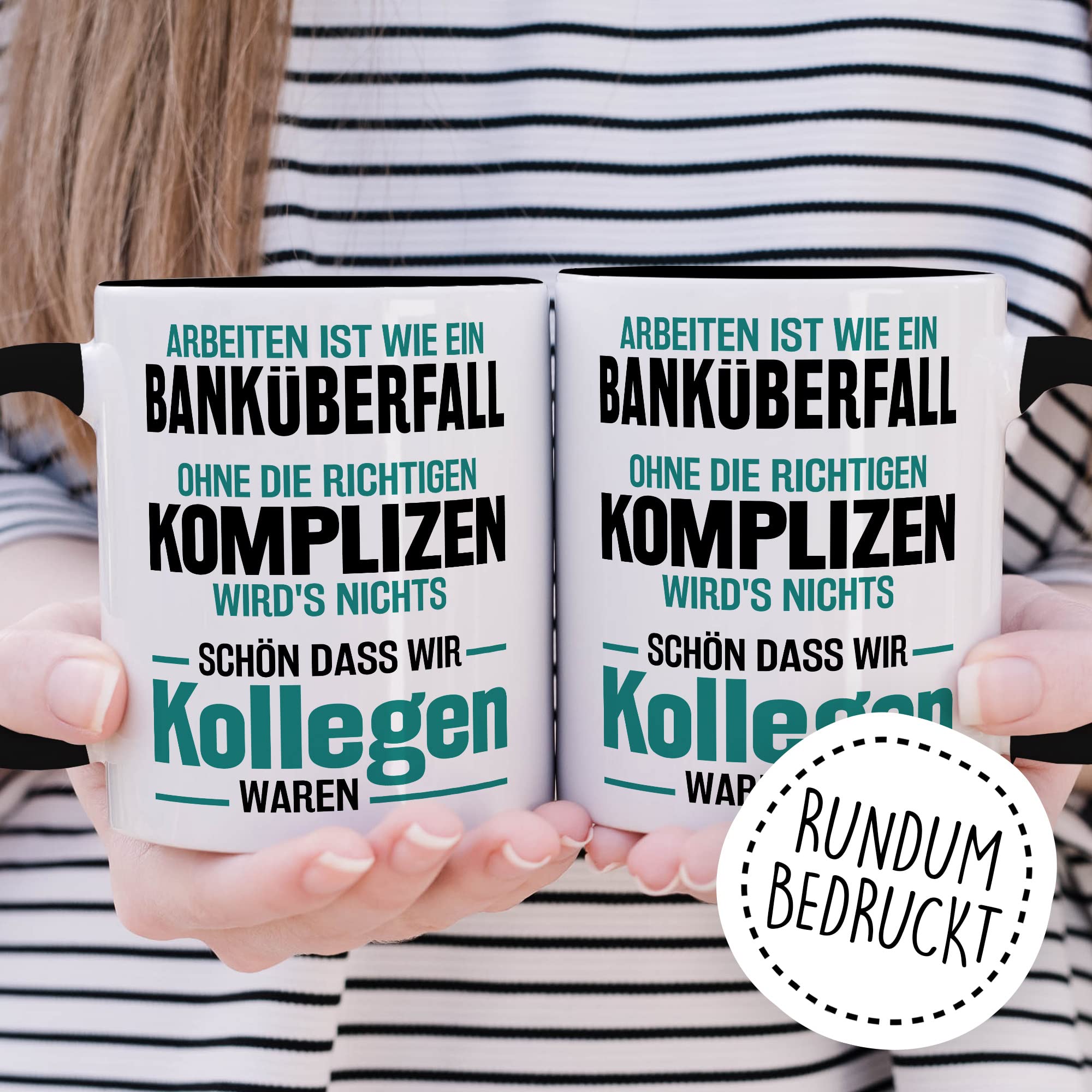 Jobwechsel Tasse Abschiedsgeschenk Kaffeetasse Spruch lustiger Kaffee-Becher Abschied Kollege Kollegin Ruhestand Geschenkidee Rente Geschenk Büro Arbeit Humor Schön dass wir Kollegen waren