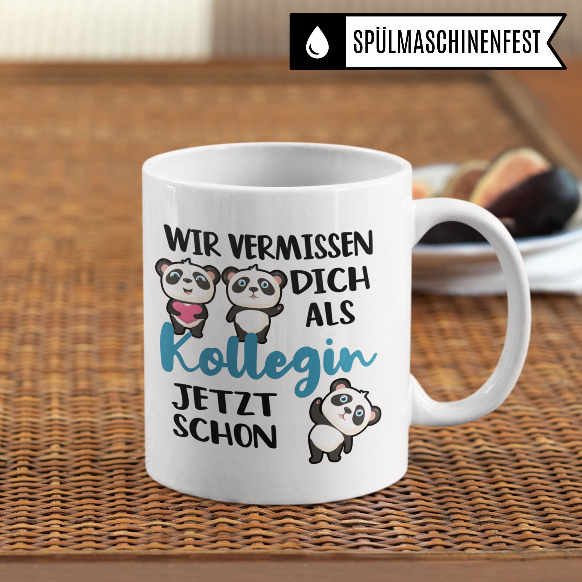 Tasse Kollegin Jobwechsel Spruch Geschenkidee Neuer Job Frauen Abschied Abschiedsgeschenk Frau Rente Verabschiedung Arbeitskollegin Renteneintritt Geschenk-Idee