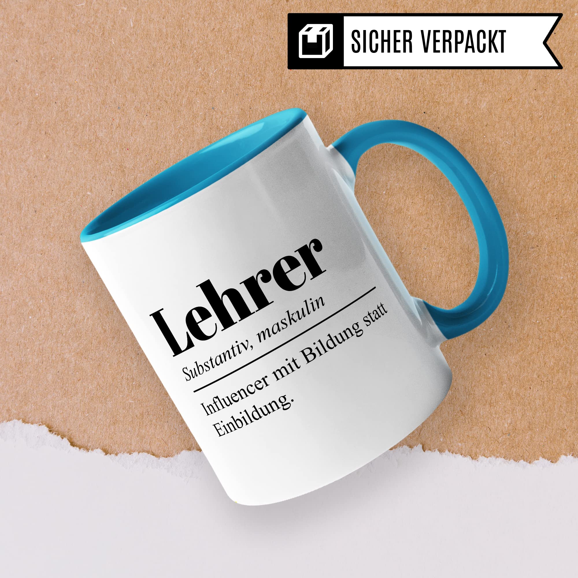 Tasse Lehrer Geschenk lustig Kaffee-Tasse Kaffee-Becher Lehrer Geschenkidee Grundschule Tasse Abschied Lehrer Abschiedsgeschenk Gymnasium