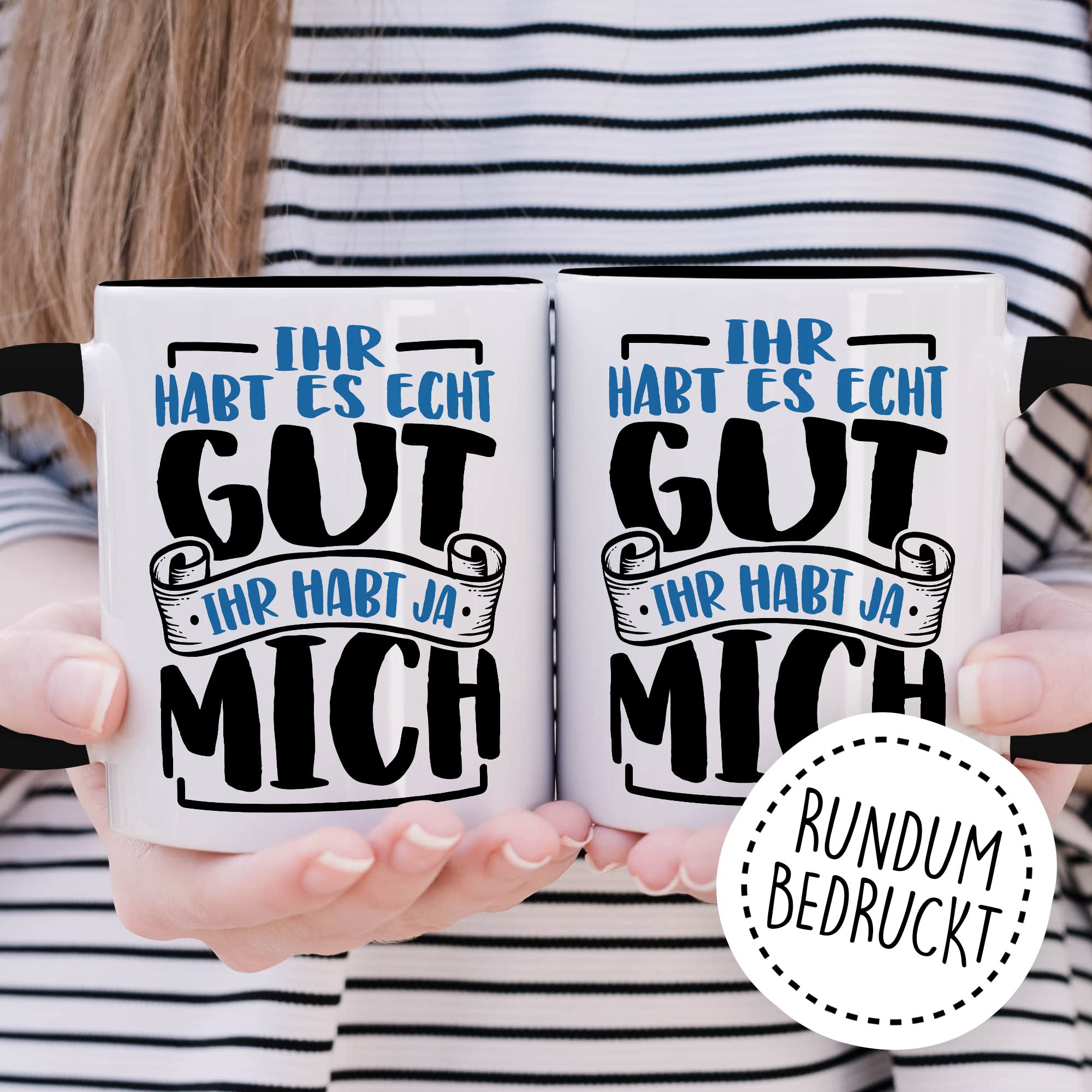 Humor Tasse Freunde Geschenkidee Kaffeetasse Ironie Geschenk für Kollegen Kaffeebecher Witz Becher