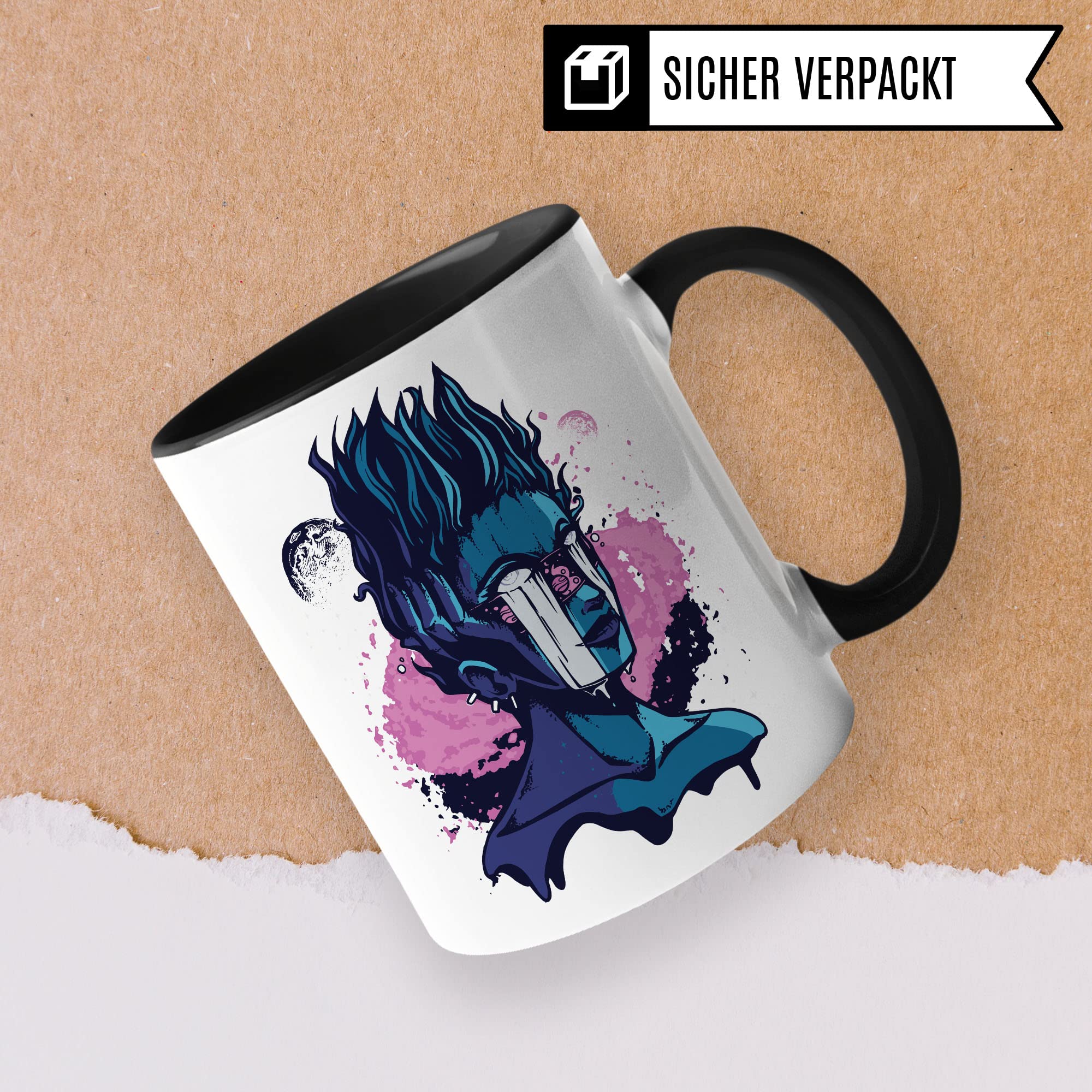 Vaporwave Tasse Geschenkidee Art Kaffeetasse Geschenk für Kunstlehrer Kaffeebecher Design Becher