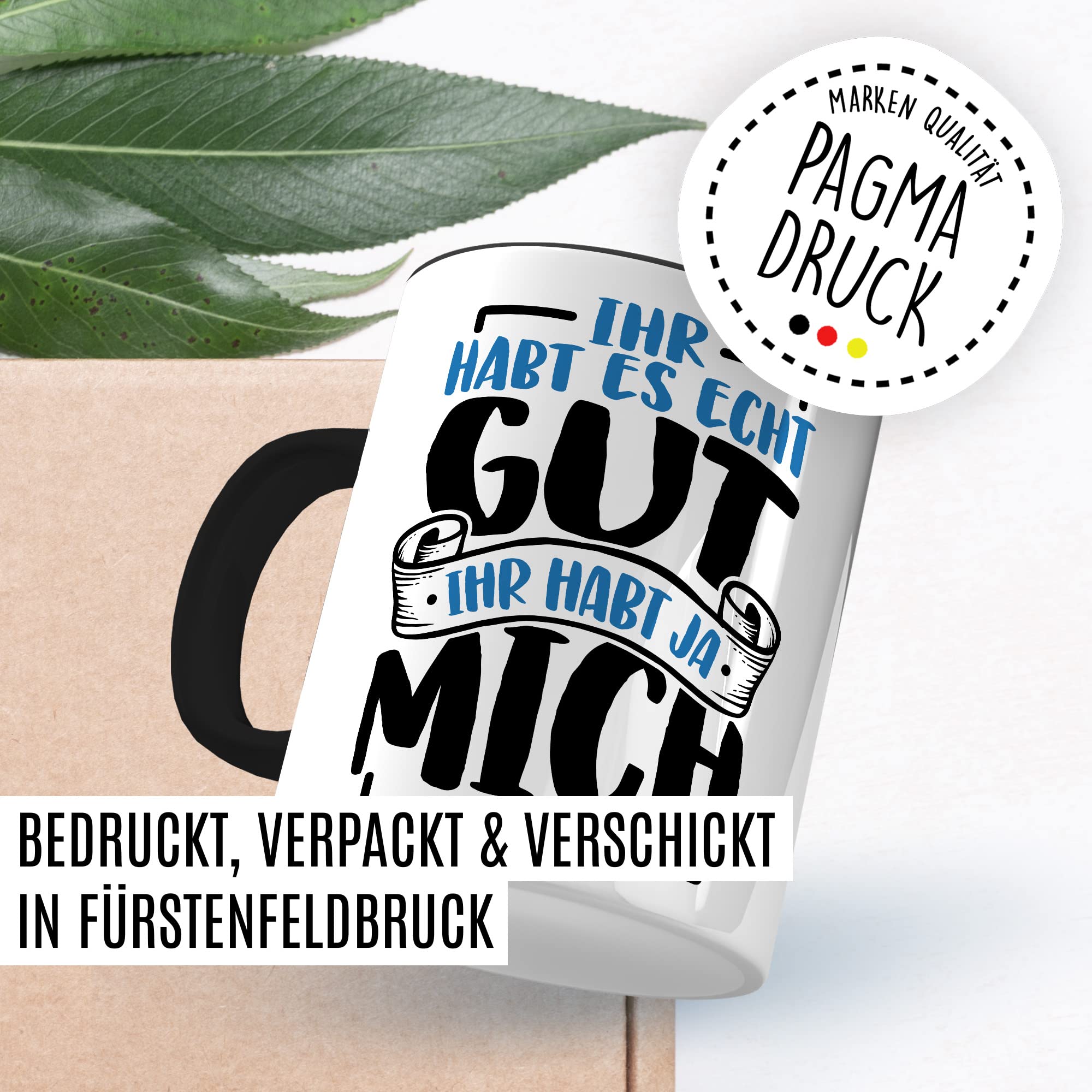 Humor Tasse Freunde Geschenkidee Kaffeetasse Ironie Geschenk für Kollegen Kaffeebecher Witz Becher