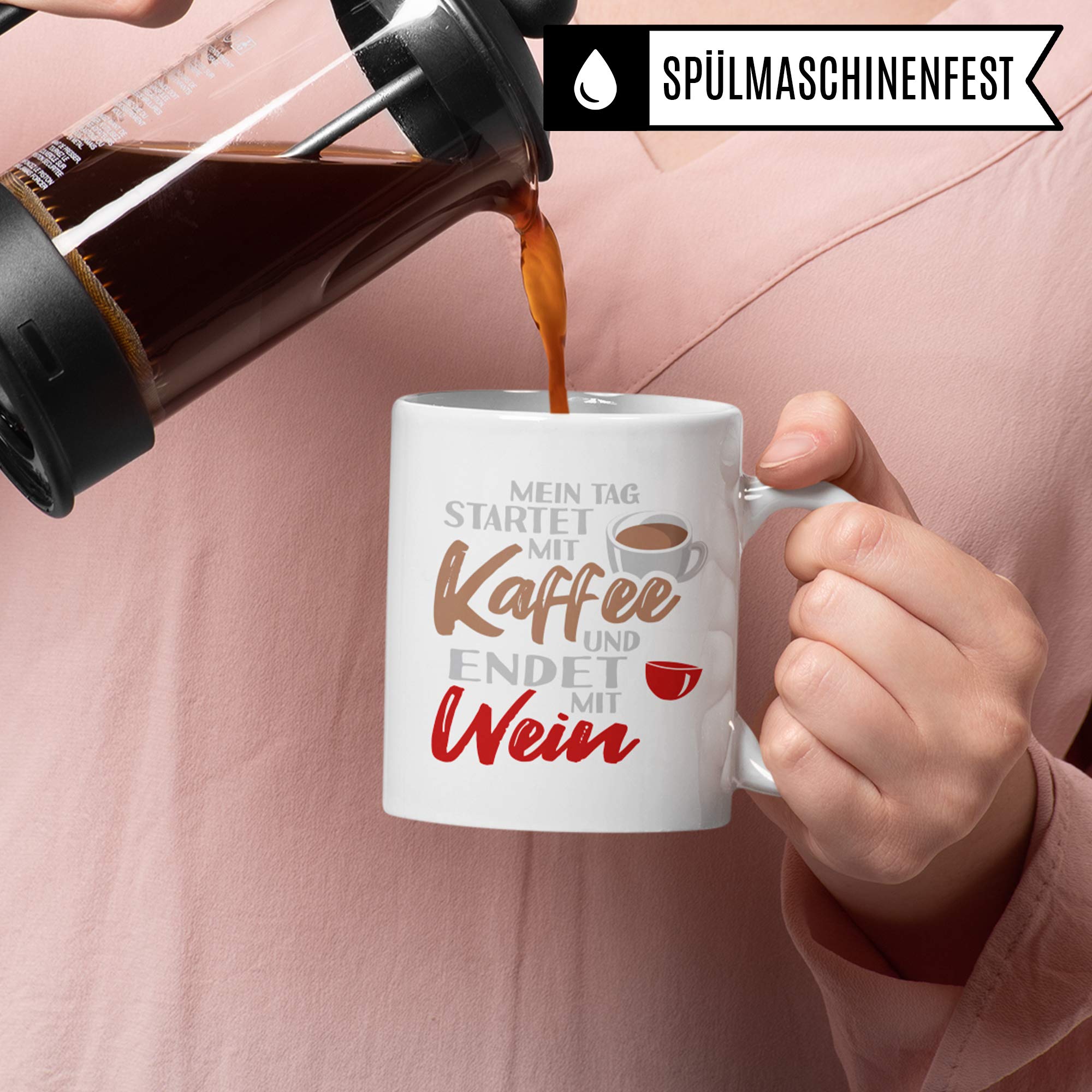 Pagma Druck Kaffee Tasse lustig, Geschenk Kaffeetasse mit Sprüchen, Kaffeetrinker Geschenkidee Kaffeeliebhaber Spruch Witz Koffein Filterkaffee Spruch