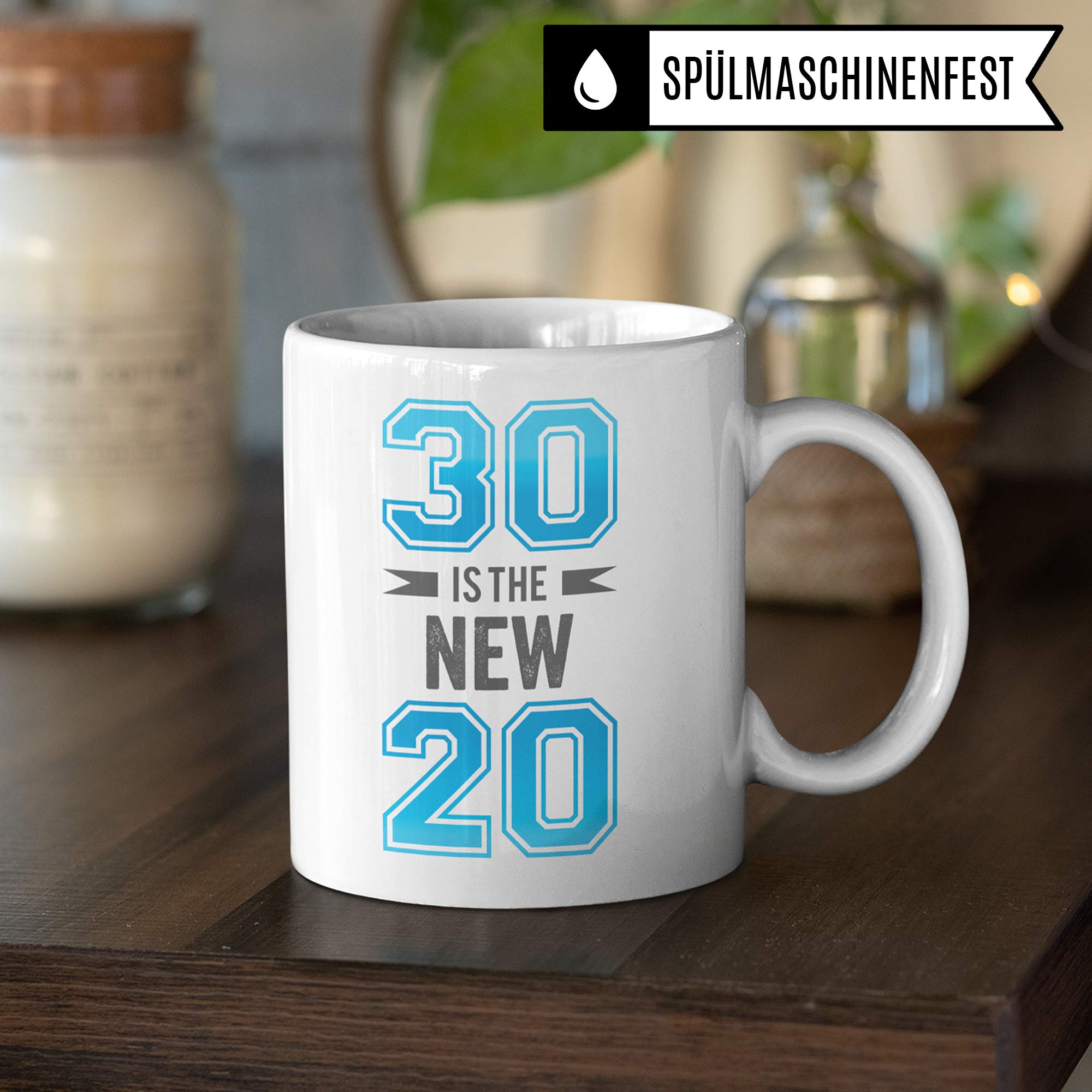 Pagma Druck 30 Geburtstag Tasse, Kaffeetasse 30. Geburtstag, Deko Geburtstagsdeko 1989 geboren, Geburtstagsgeschenk Dekoration Becher Männer Frauen Geschenkidee, Kaffeebecher 30 Jahre