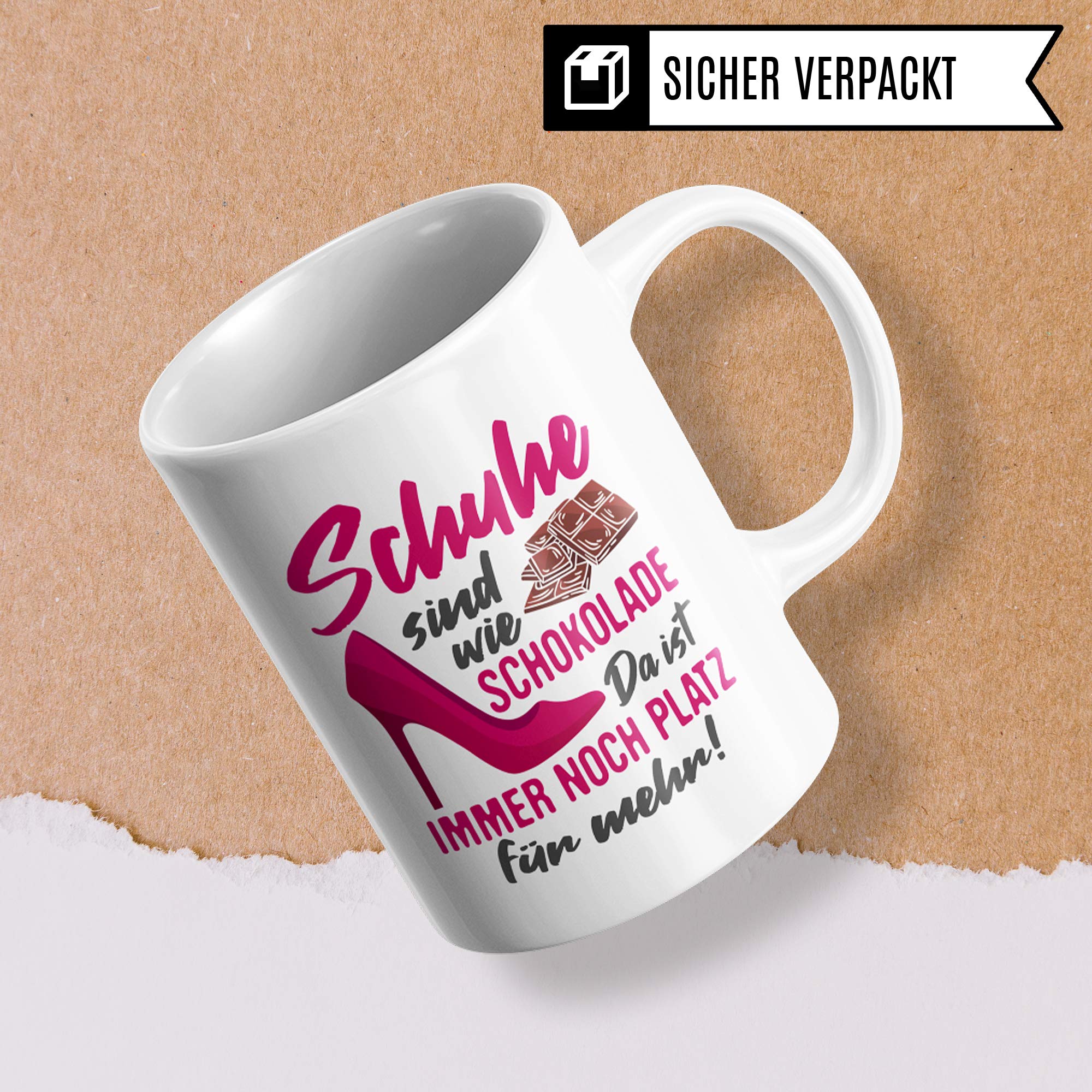 Pagma Druck Tasse Shopping, Shopping Queen Geschenk Becher, Shoppen Einkaufen Frauen Geschenkidee, Kaffeetasse Shopping is My Cardio Spaß Kaffeebecher Witz